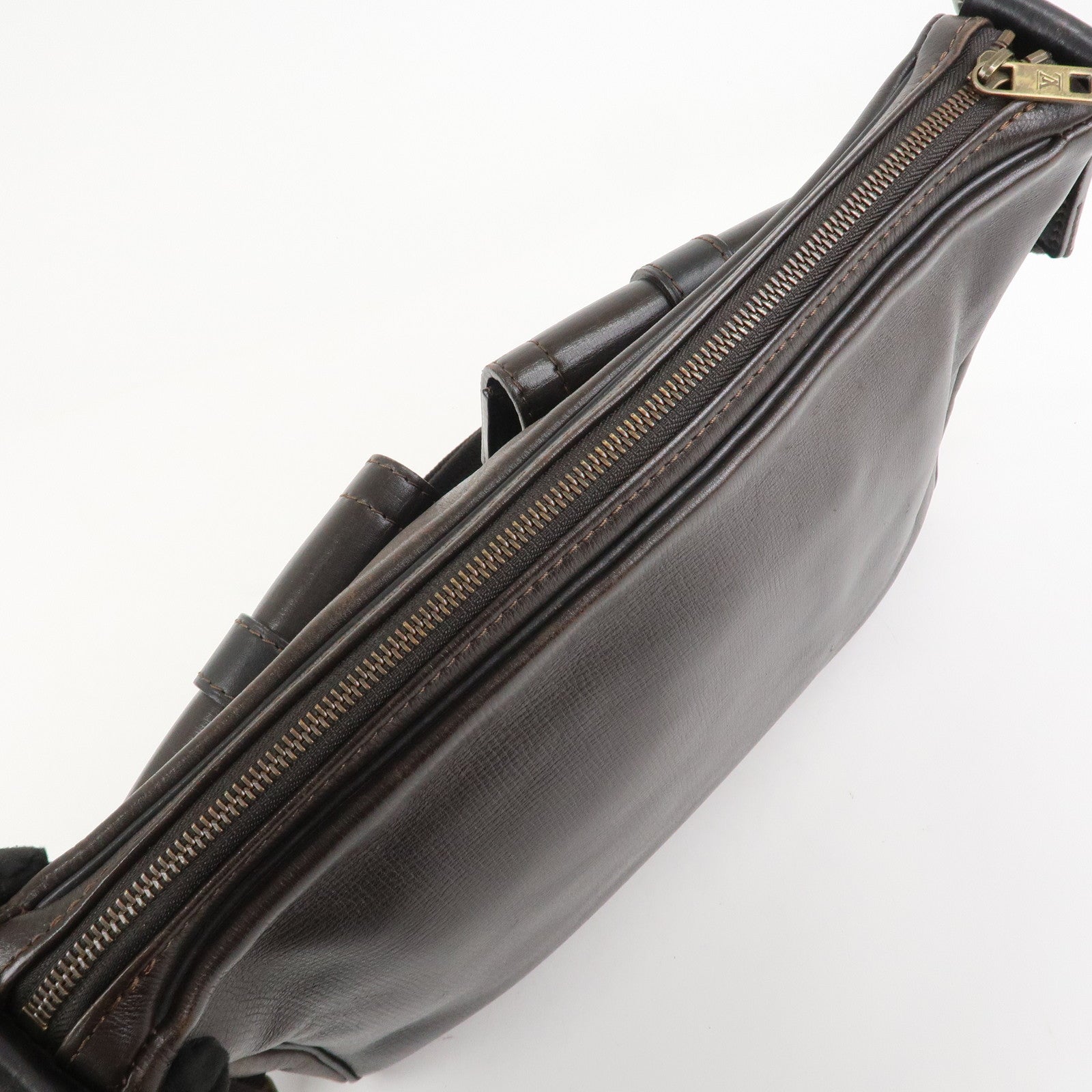 Louis Vuitton Utah Calf Leather Wichita Messenger Bag Brown M92990