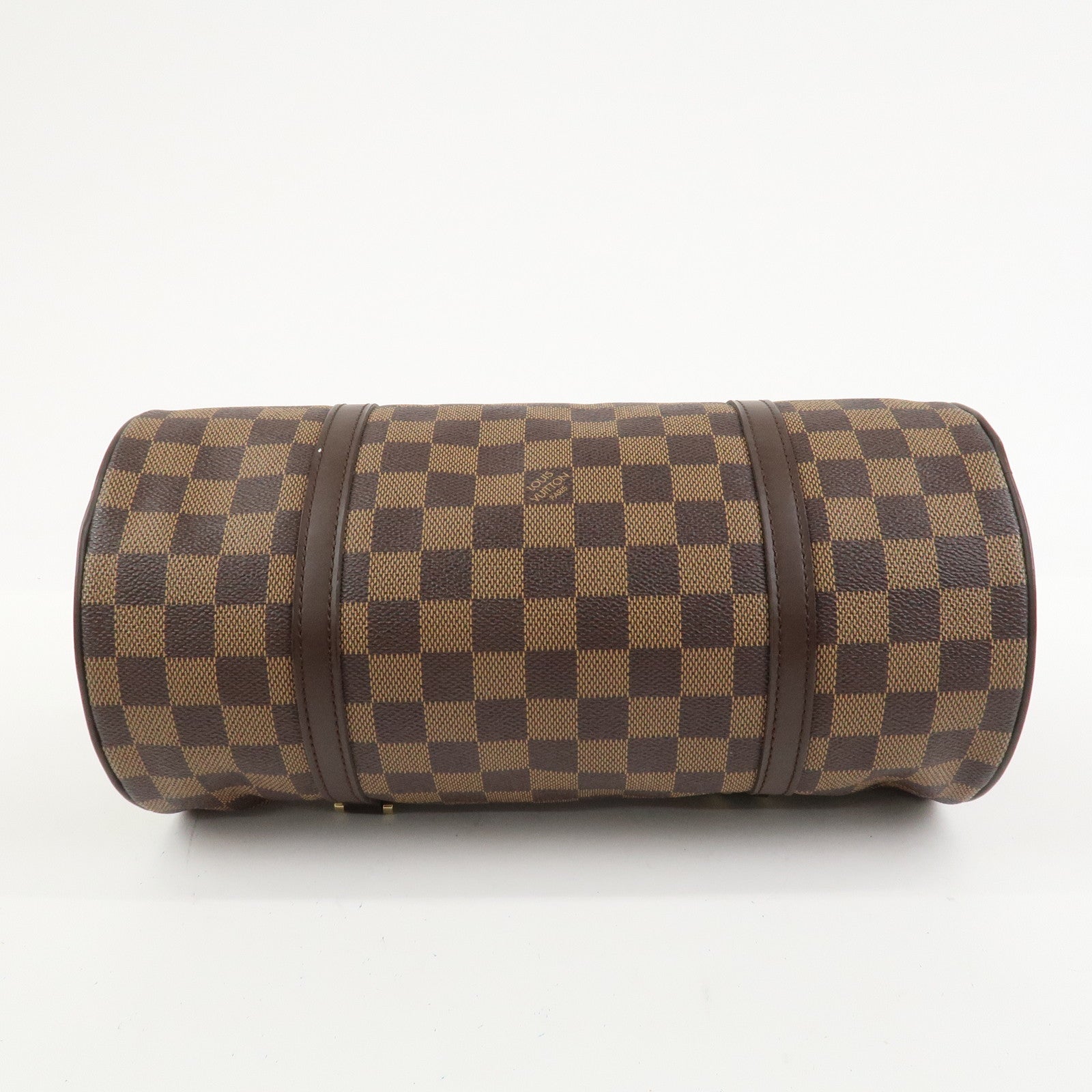 Louis Vuitton Damier Ebene Papillon 30 Hand Bag Brown N51303