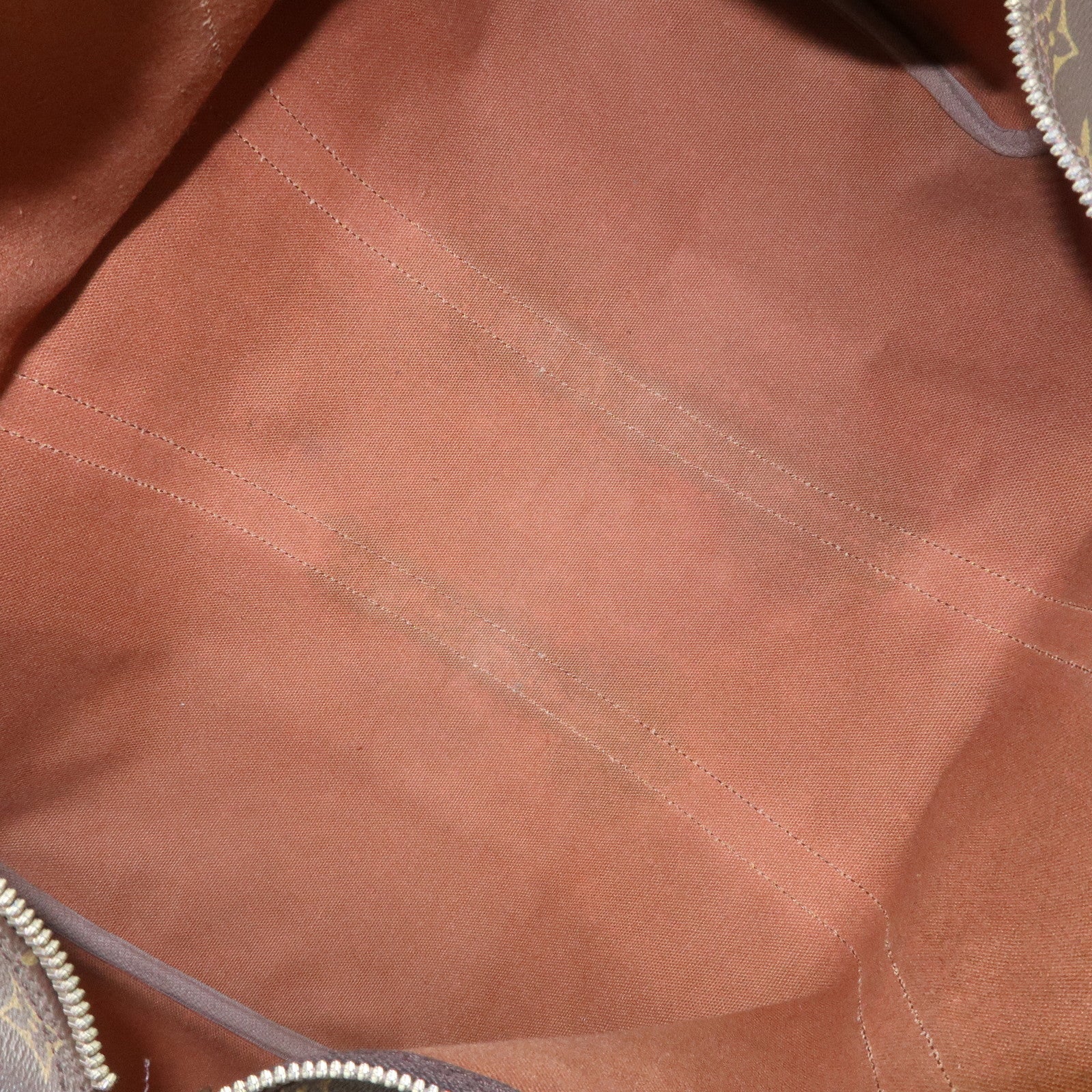 Louis Vuitton Monogram Keep All 45 Boston Bag Brown M41428 Used