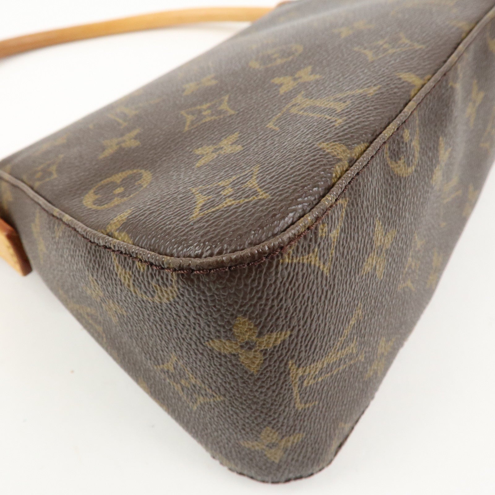 Louis Vuitton Monogram Mini Looping Shoulder Bag Brown M51147