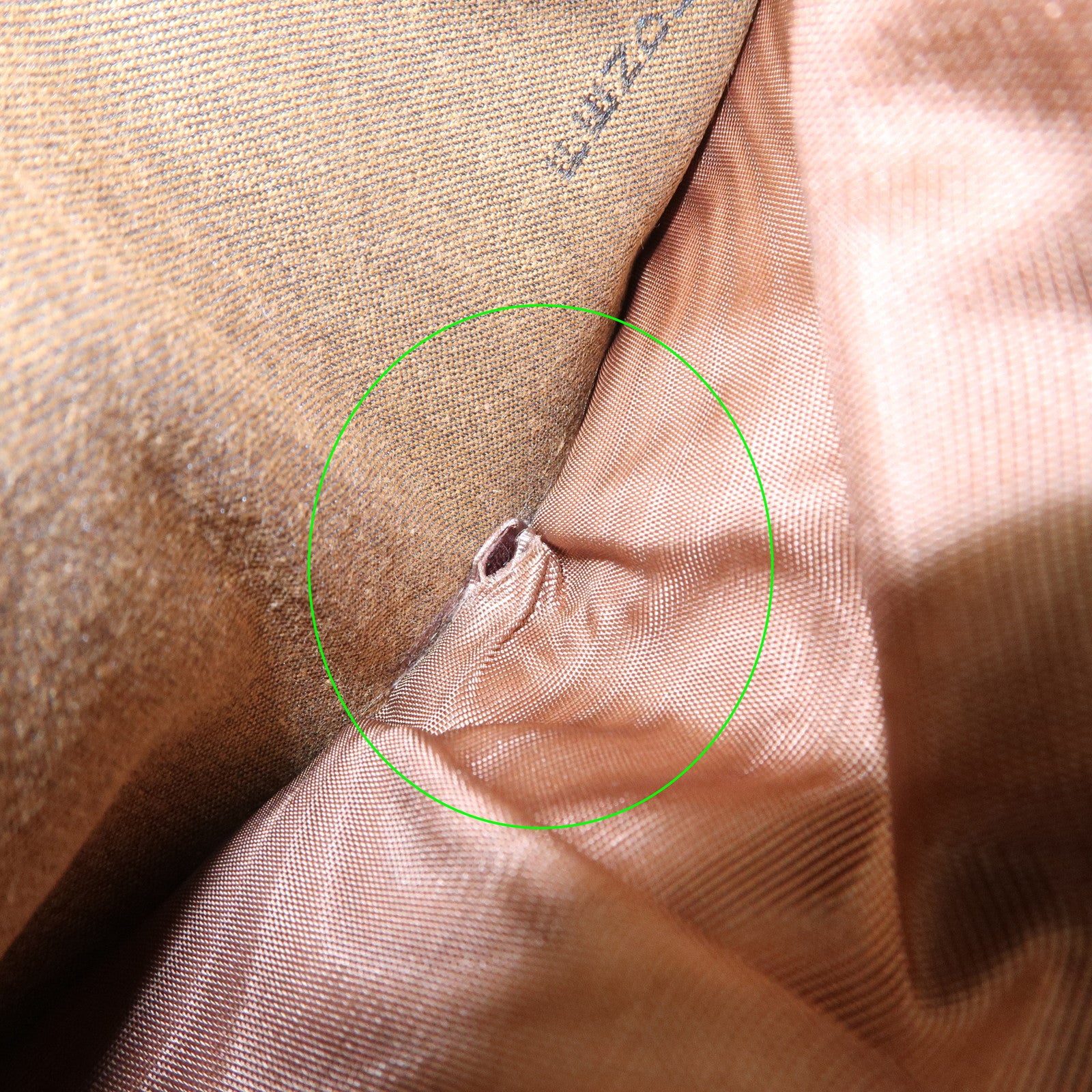 FENDI Zucca Leather Canvas W Hook Bi-fold Wallet Dark Brown 8M0160 Used