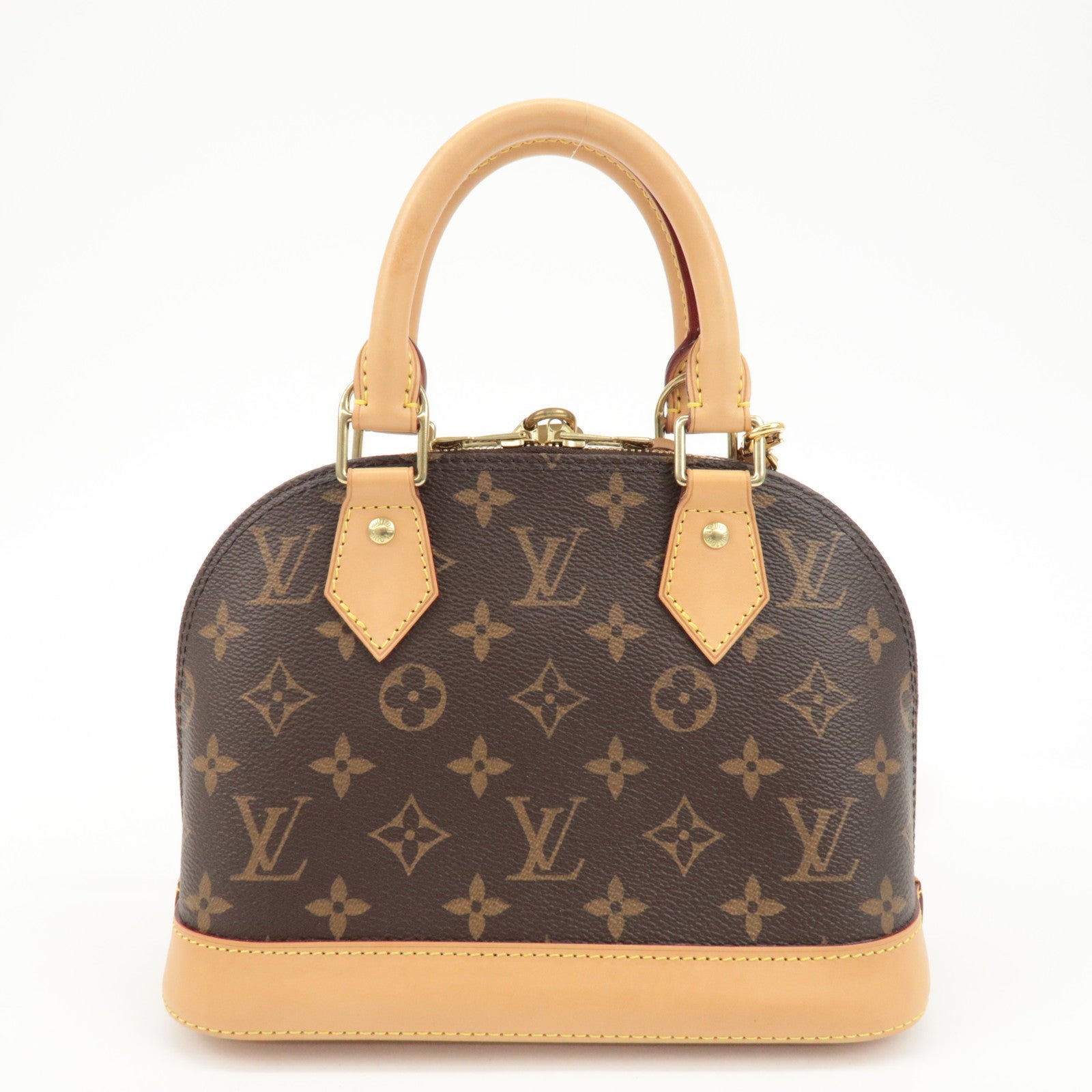 Louis Vuitton Monogram Alma BB 2Way Hand Bag Shoulder Bag M53152 Used