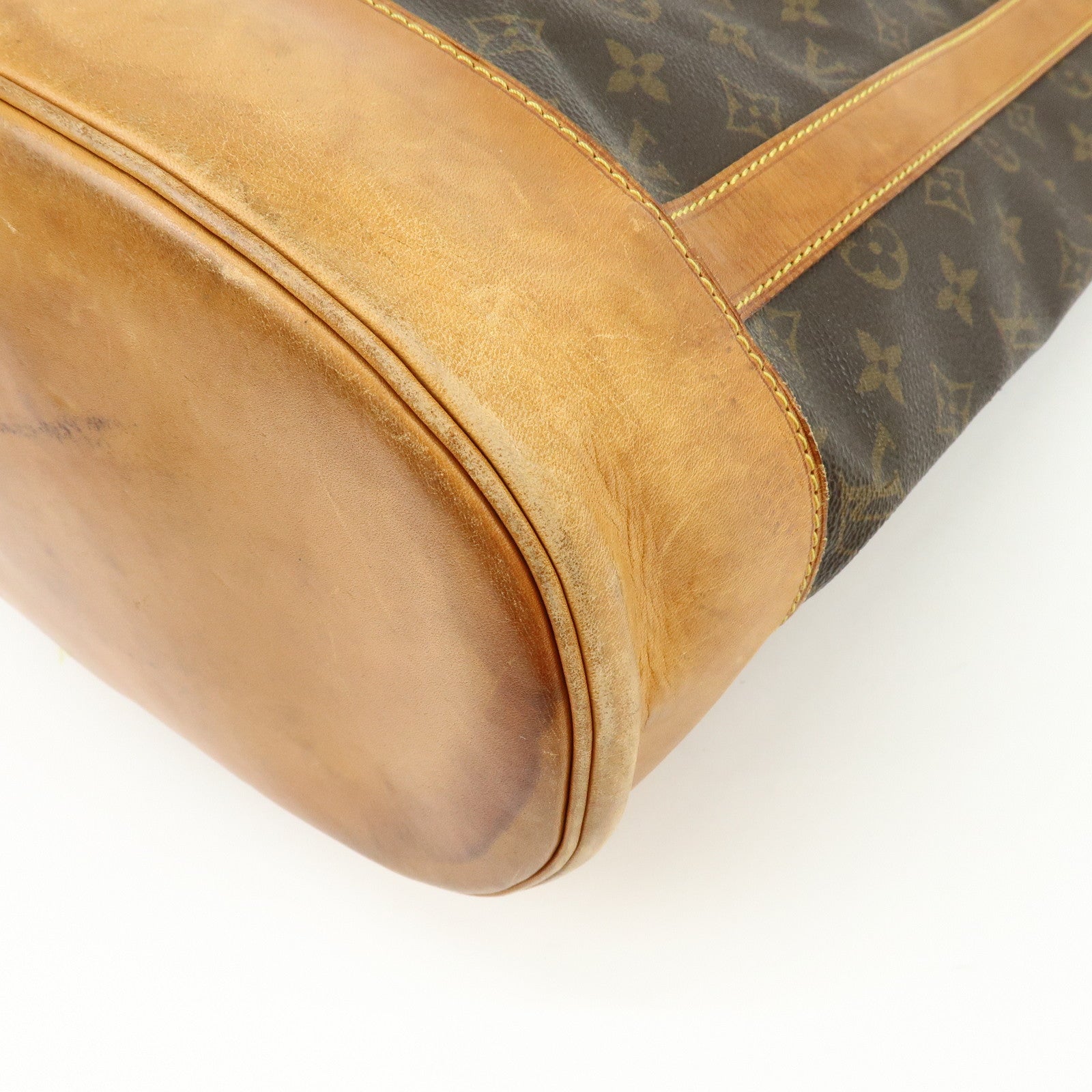 Louis Vuitton Monogram Randonnee GM Shoulder Bag Brown M42244