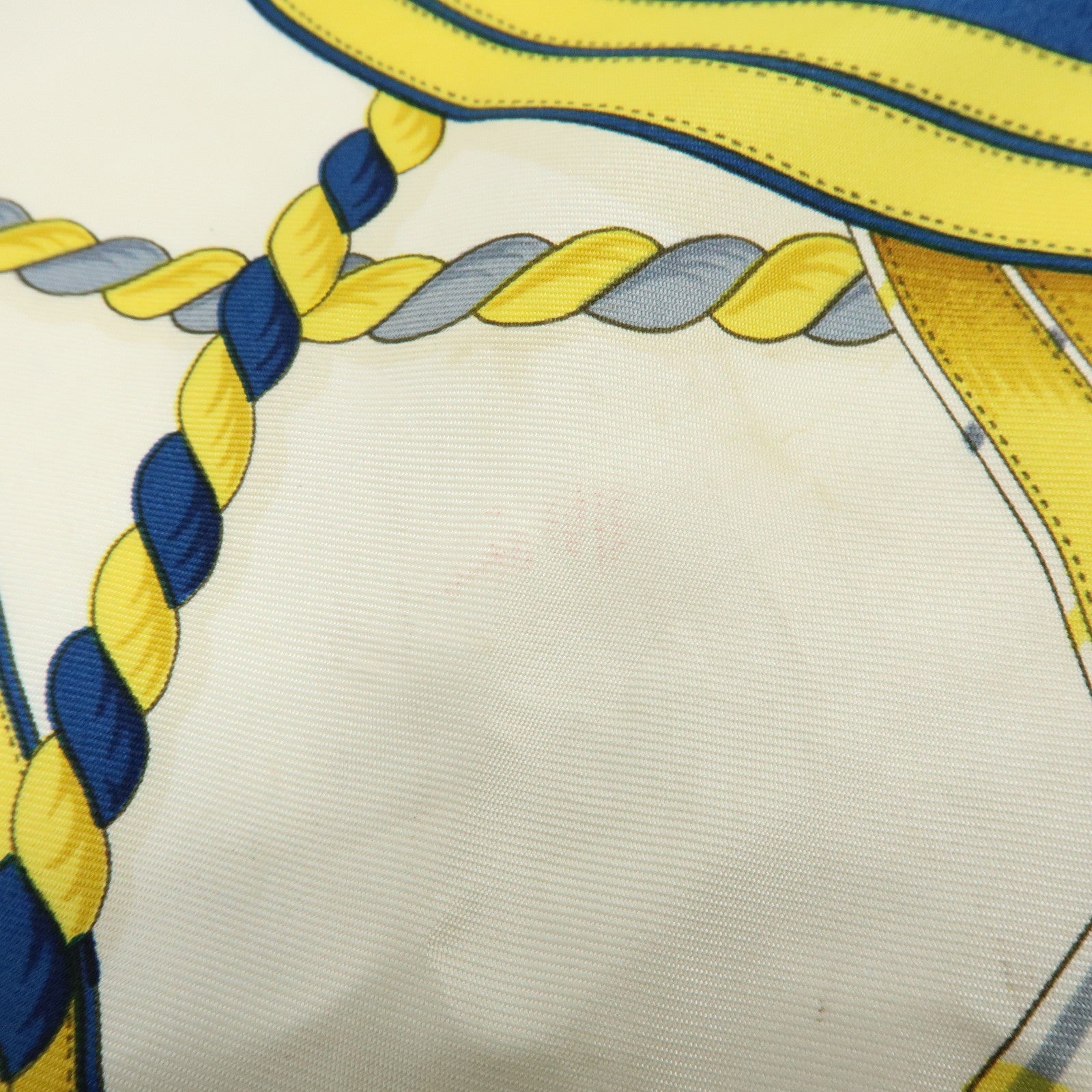 HERMES Carre 90 Silk 100% Scarf GRANDE TENUE Gold Navy Red