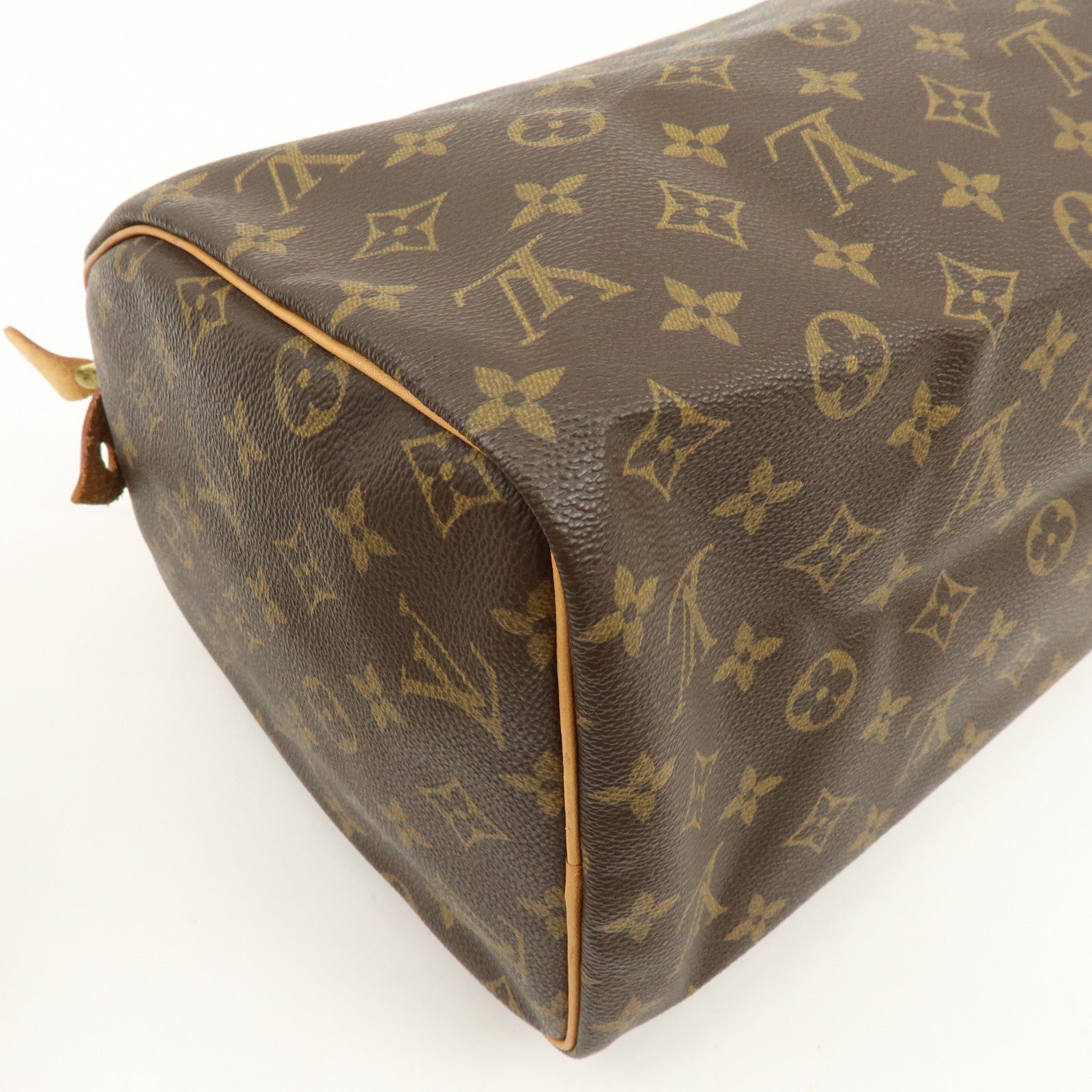 Louis Vuitton Monogram Speedy 30 Boston Bag Hand Bag Brown M41526