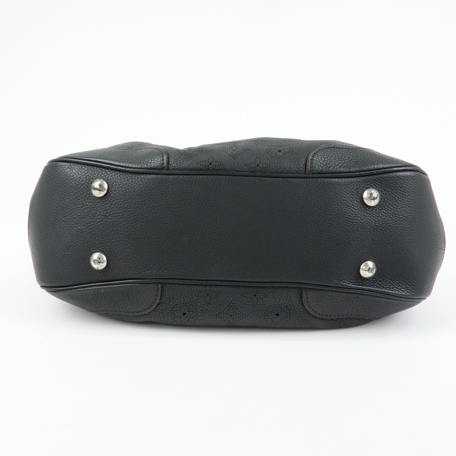 Louis Vuitton Monogram Mahina Solar PM Shoulder Bag Noir M93127