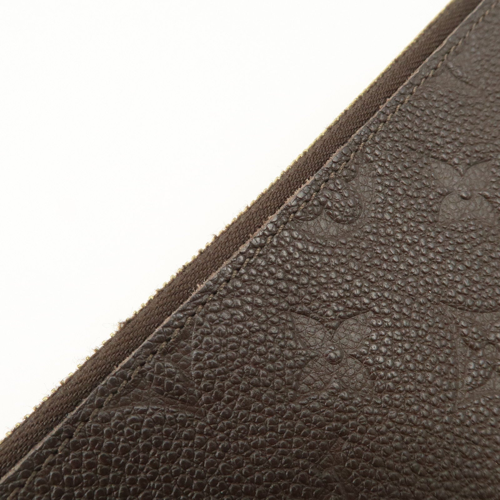 Louis Vuitton Empreinte Portefeuille Curieuse Pouch Brown M60300 Used