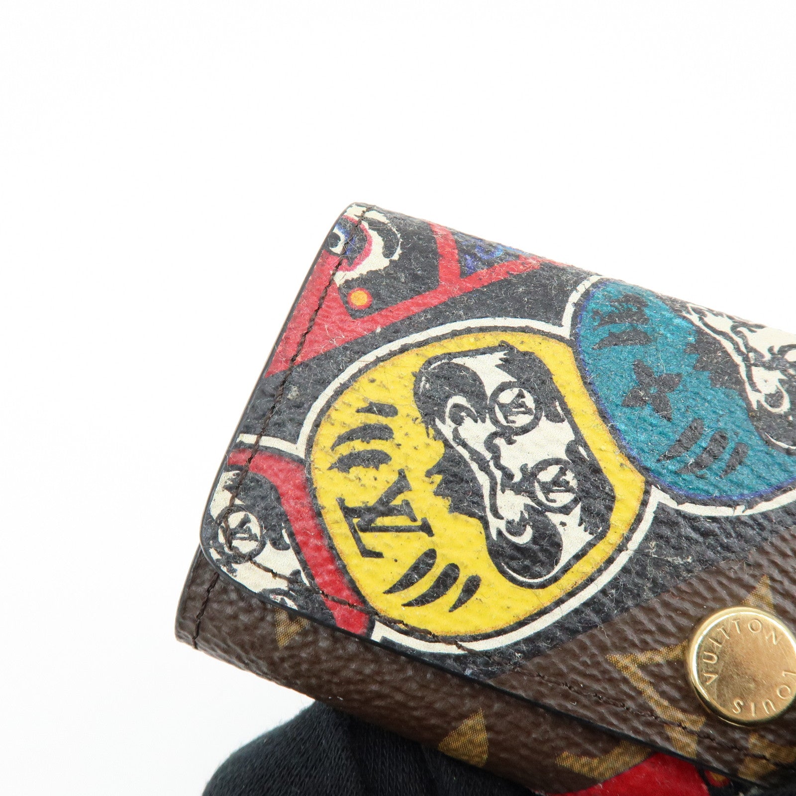 Louis Vuitton Yamamoto Kansai Monogram Multiclés 4 Key Case M67252