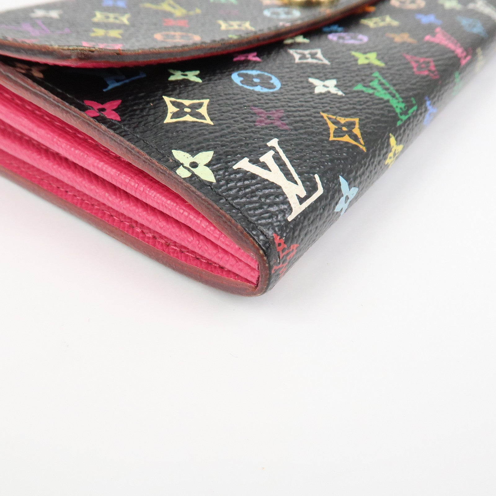 Louis Vuitton Monogram Multicolor Portefeuille Sarah Wallet M93747