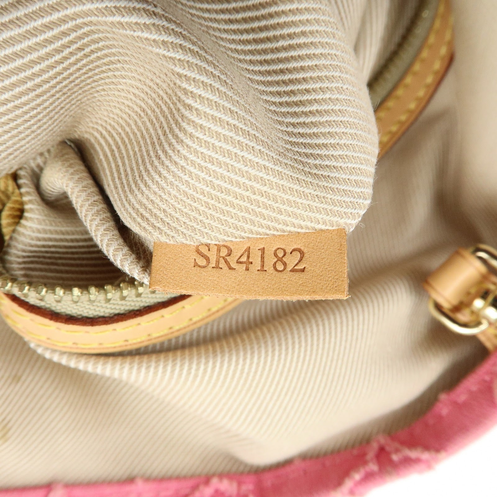 Louis Vuitton Monogram Stone Neverfull MM Tote Bag Rose M40834