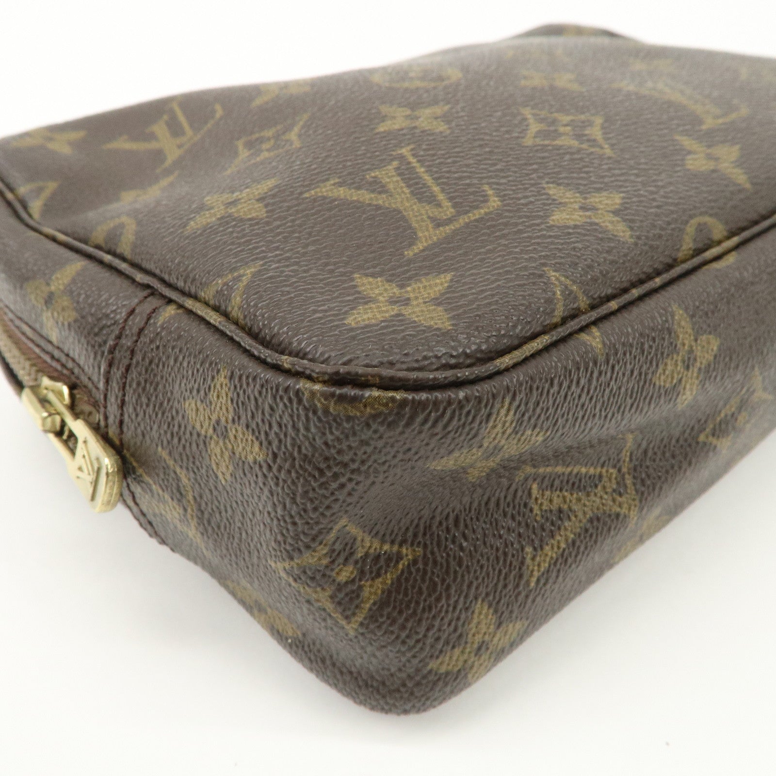 Louis Vuitton Monogram Trousse Toilette 23 Pouch Brown M47524