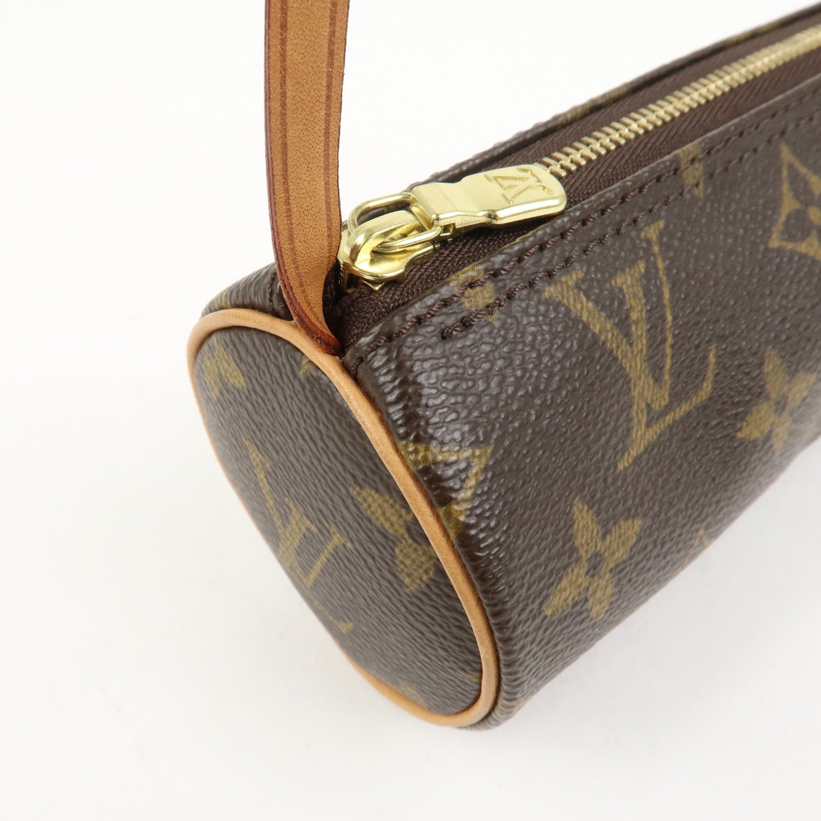 Louis Vuitton Monogram Mini Pouch for Papillon Bag New Style Brown