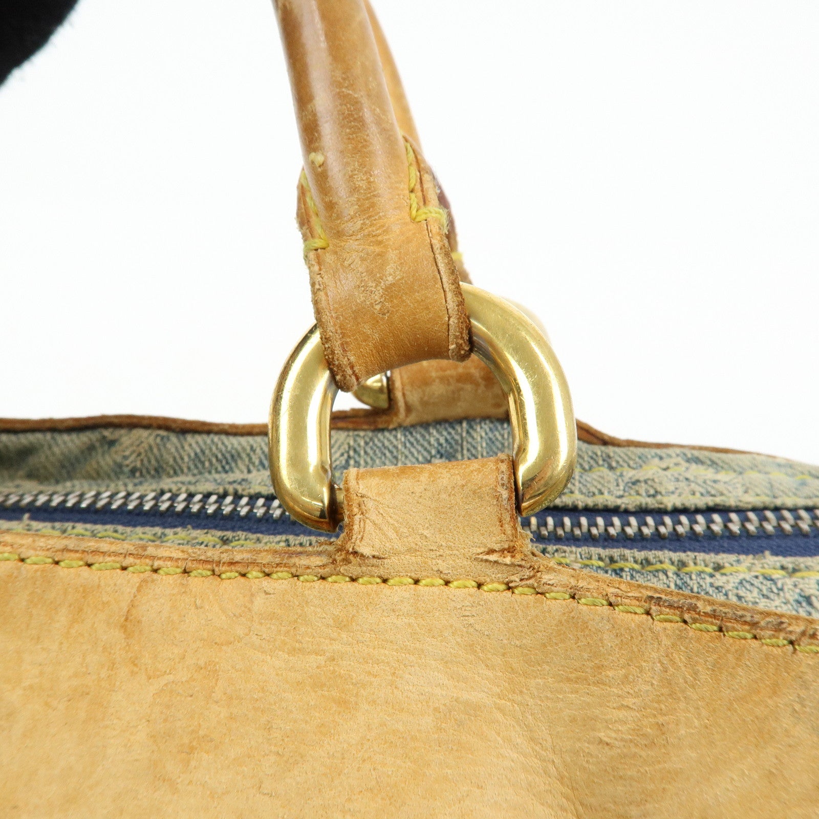 Louis Vuitton Monogram Denim Neo Speedy Boston Bag Blue M95019