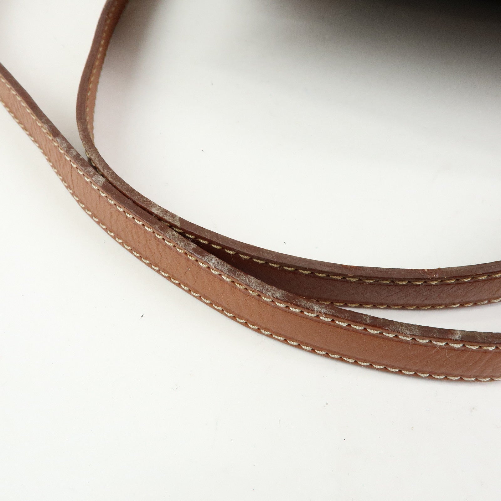 CELINE Macadam PVC Coated Canvas Leather Backpack Brown