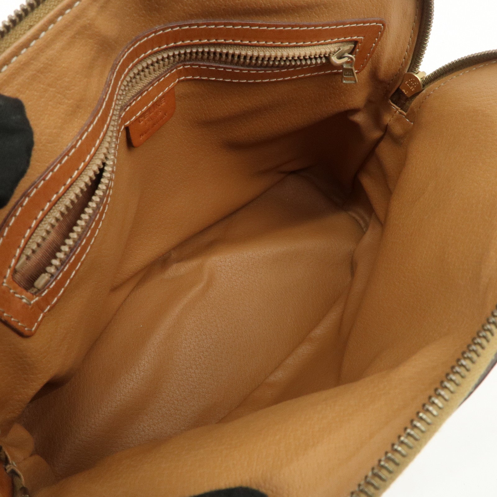 CELINE Macadam PVC Leather Hand Bag Shoulder Bag