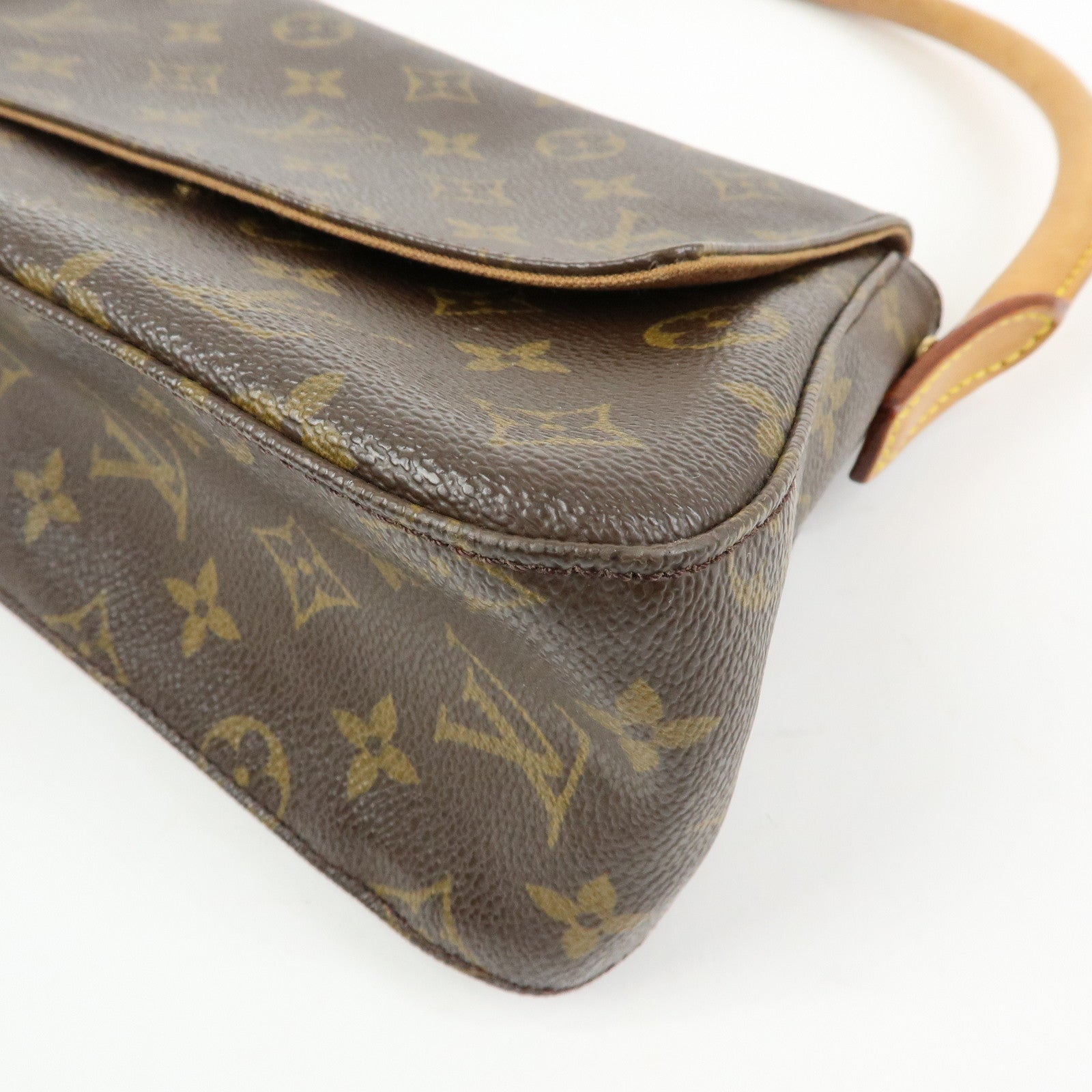 Louis Vuitton Monogram Mini Looping Shoulder Bag Brown M51147