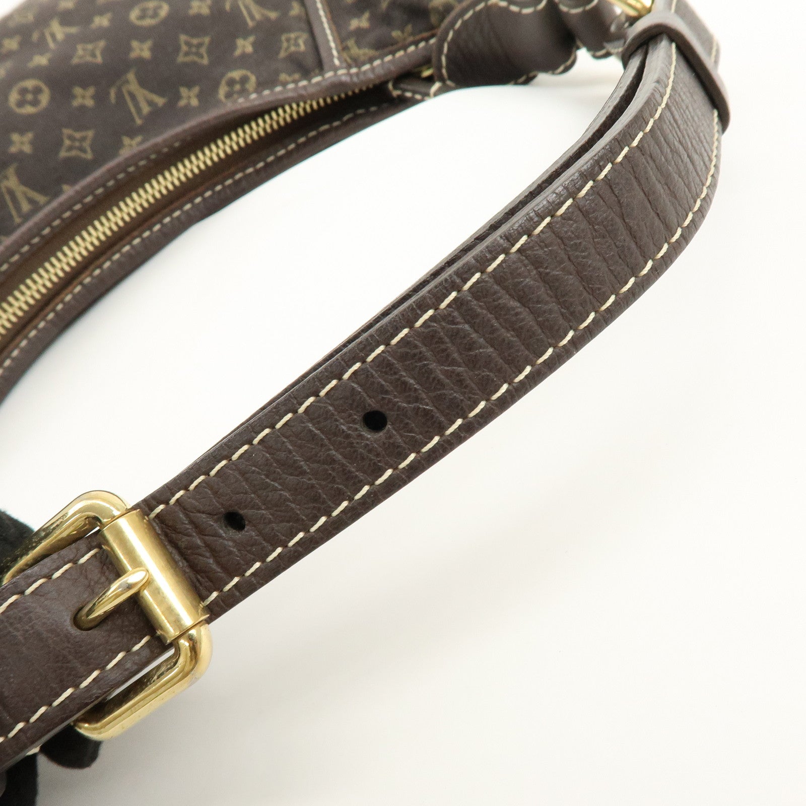 Louis Vuitton Monogram Mini Lin Manon PM Shoulder Bag Ebene M95621