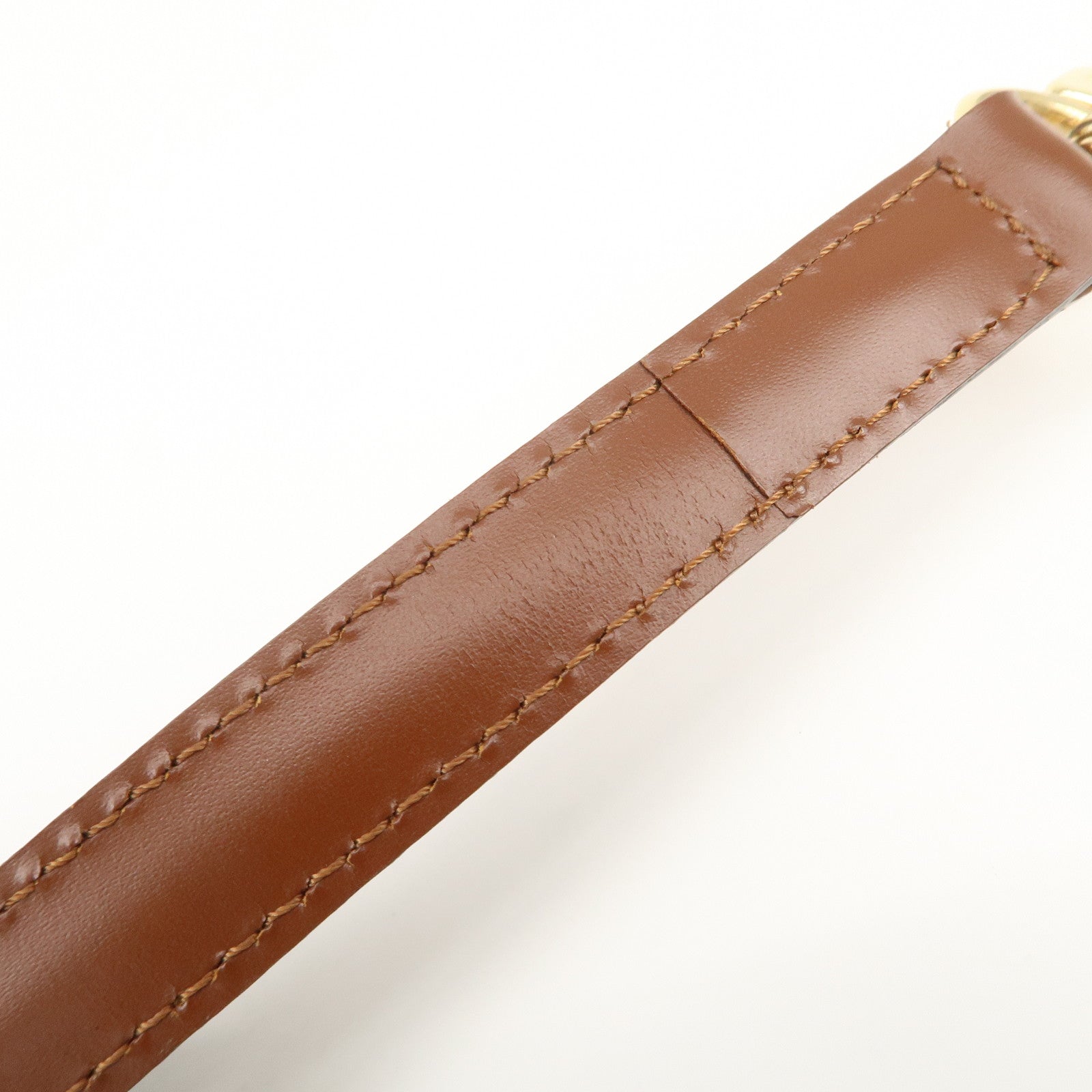 Louis Vuitton Leather Shoulder Strap For Monceau Bag Brown