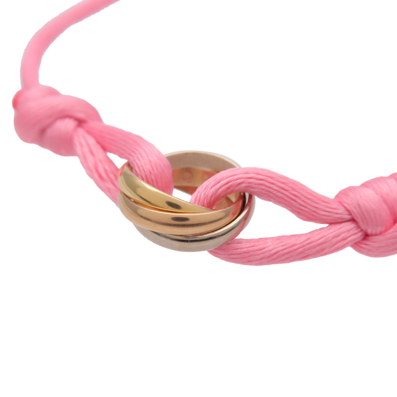 Cartier Trinity Code Bracelet K18 Yellow/White/Rose Pink
