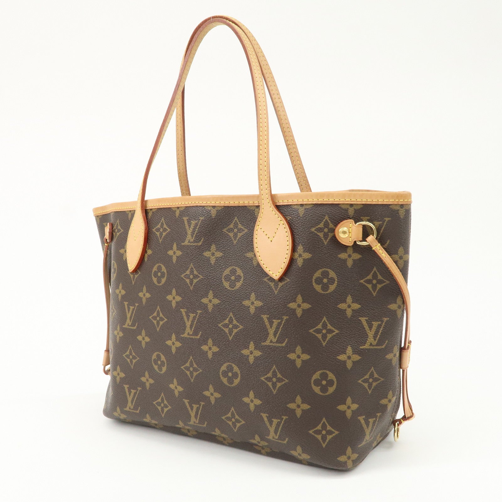 Louis Vuitton Monogram Neverfull PM Tote Bag Monogram M40155