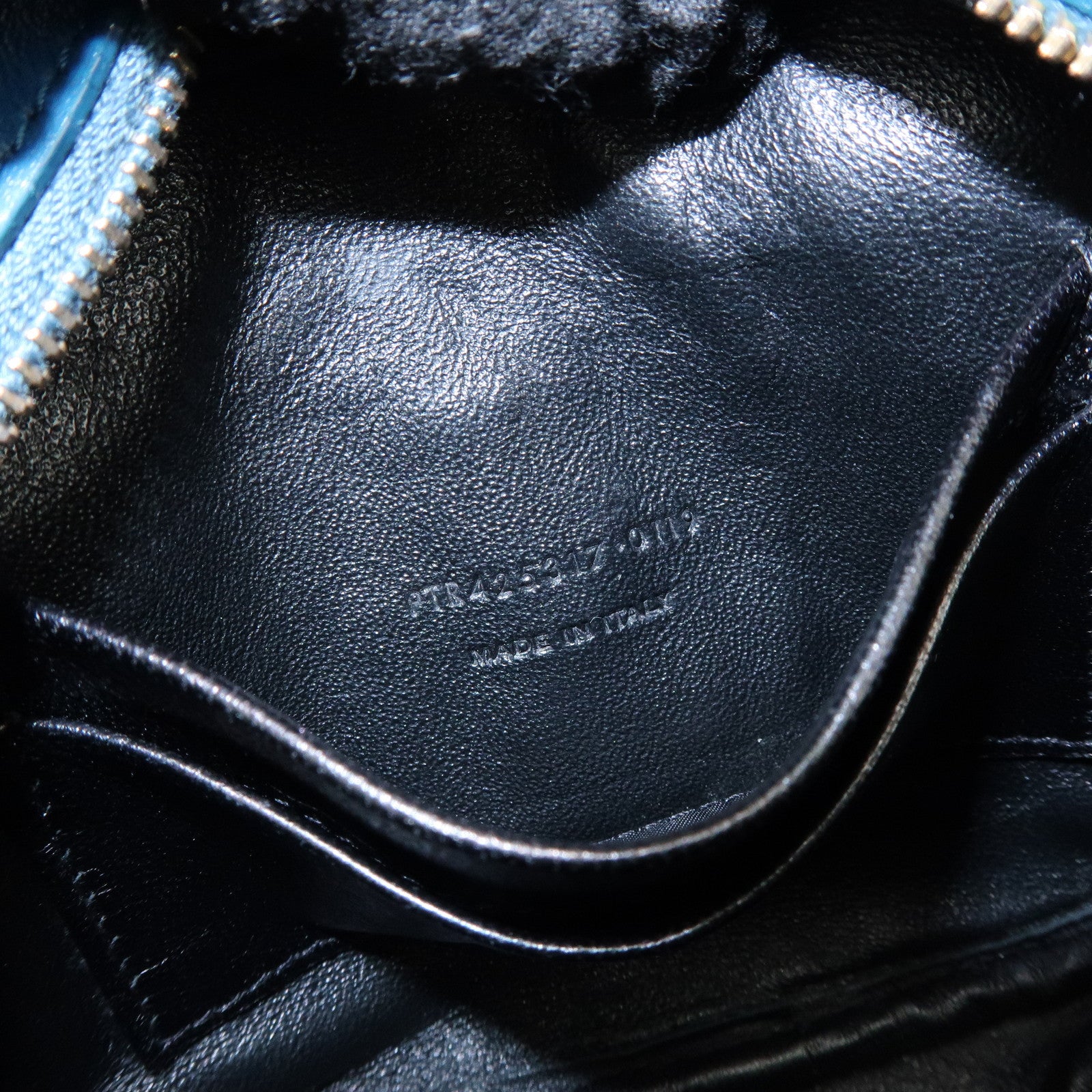 SAINT LAURENT PARIS Leather Shoulder Bag Crossbody Bag Blue