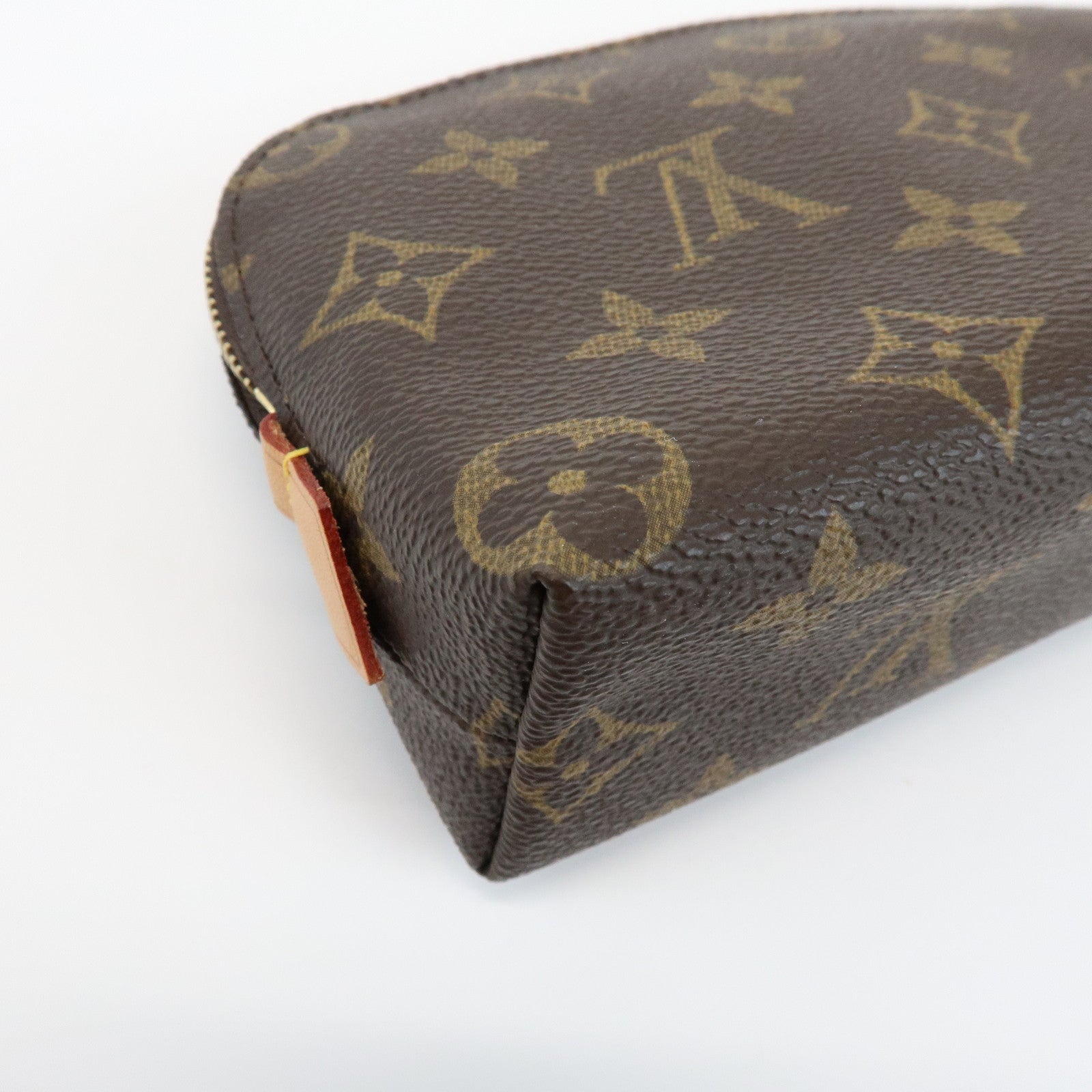 Louis Vuitton Monogram Pochette Cosmetic Pouch Brown M47515