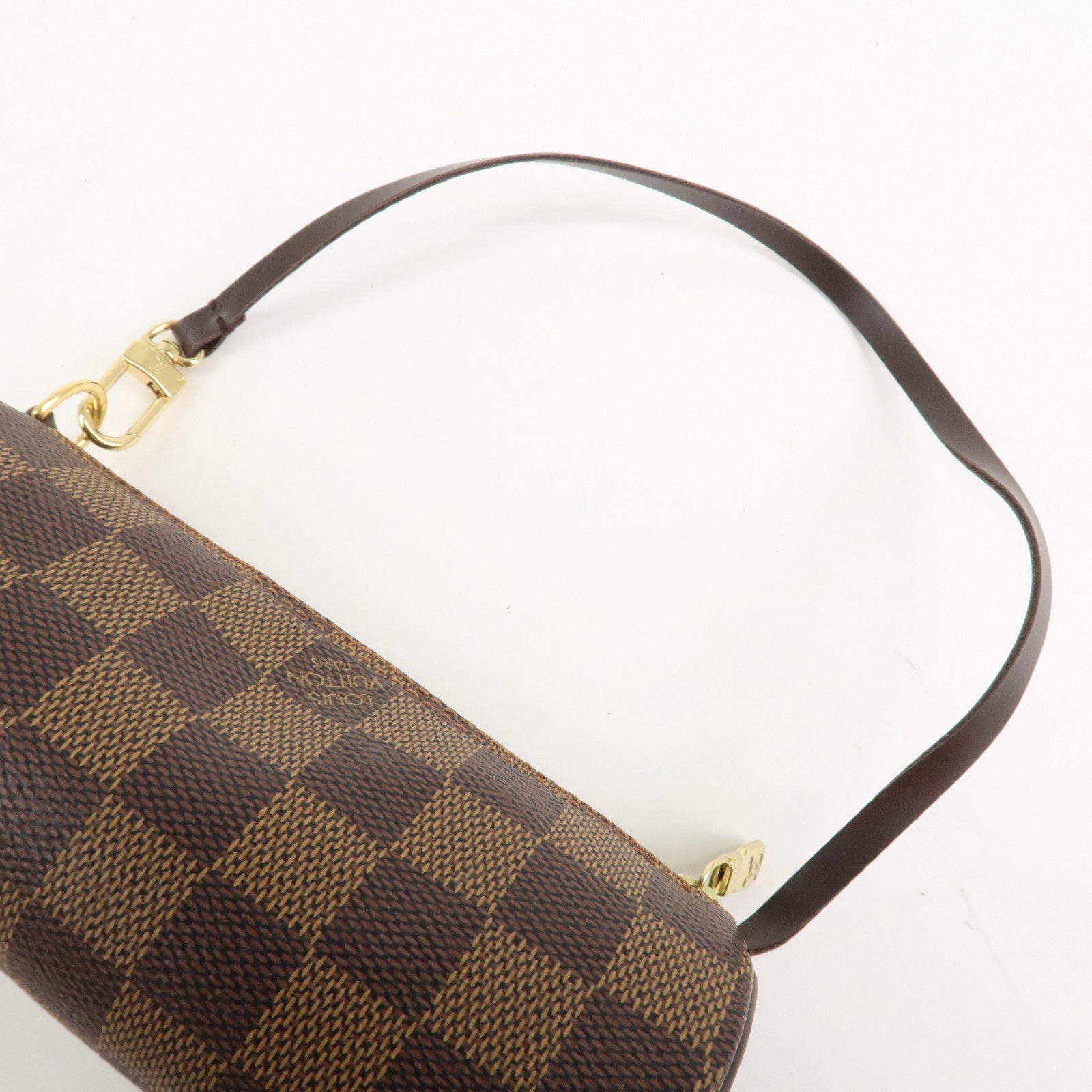Louis Vuitton Damier Mini Pouch for Papillon Bag Damier Ebene