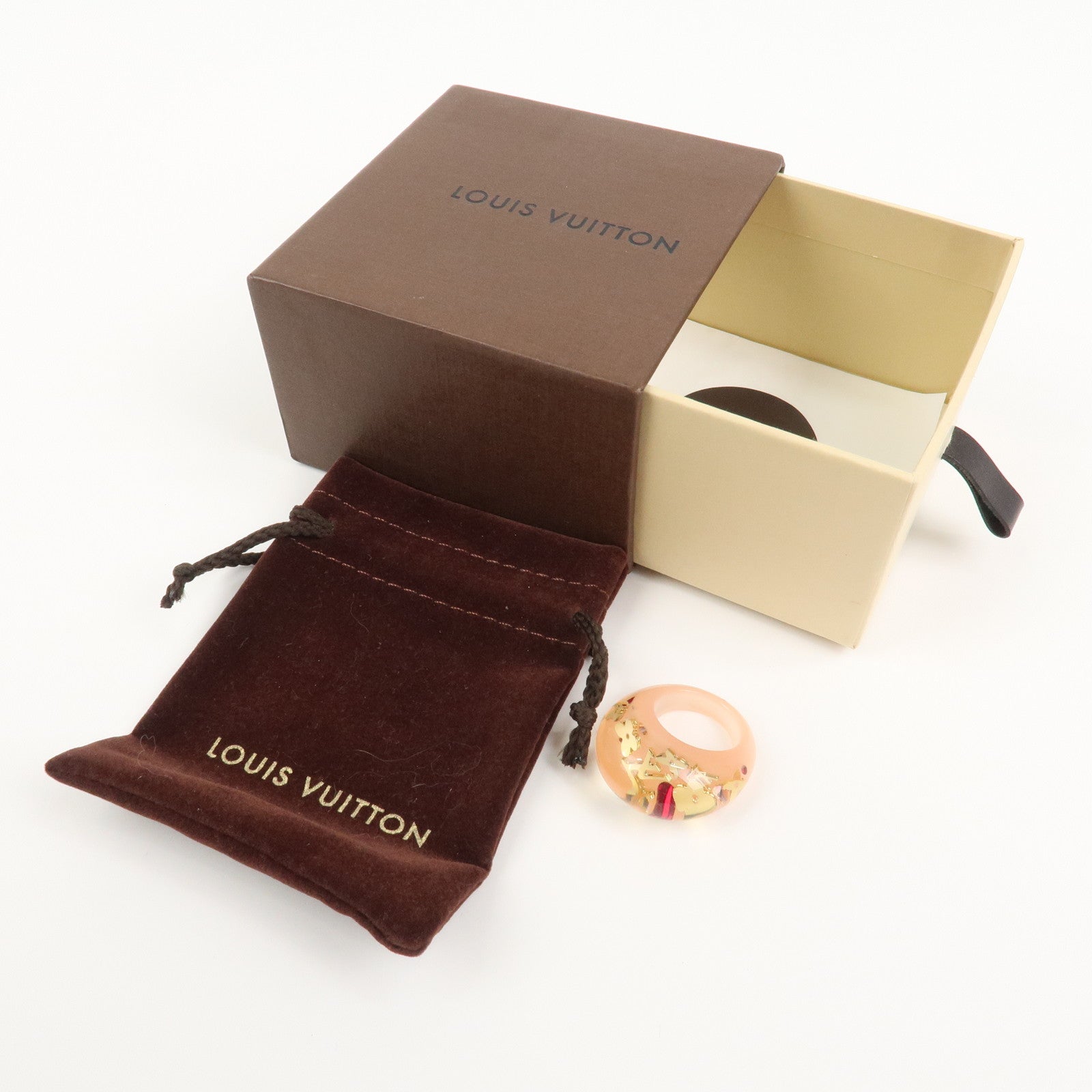 Louis Vuitton Bague Inclusion Resin Ring M65603