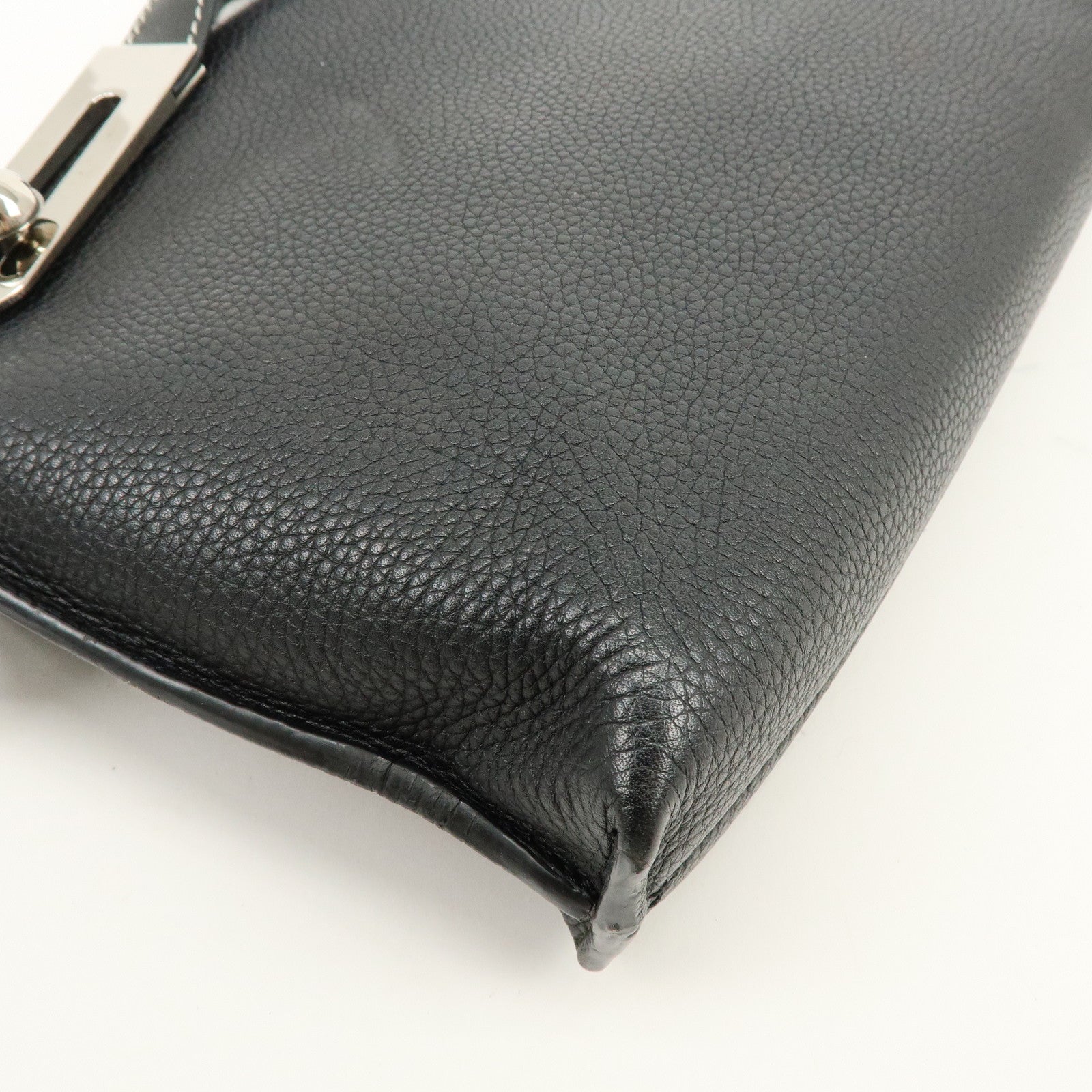 LOEWE Anagram Missy Small Calf Leather 2Way Bag Shoulder Bag Black