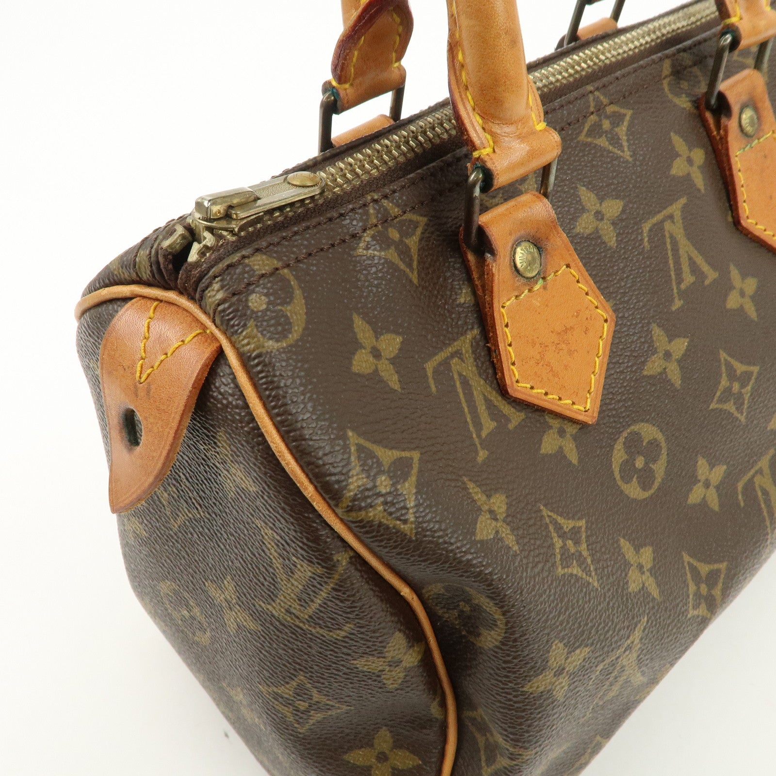 Louis Vuitton Monogram Canvas Speedy 25 Boston Bag Hand Bag M41528
