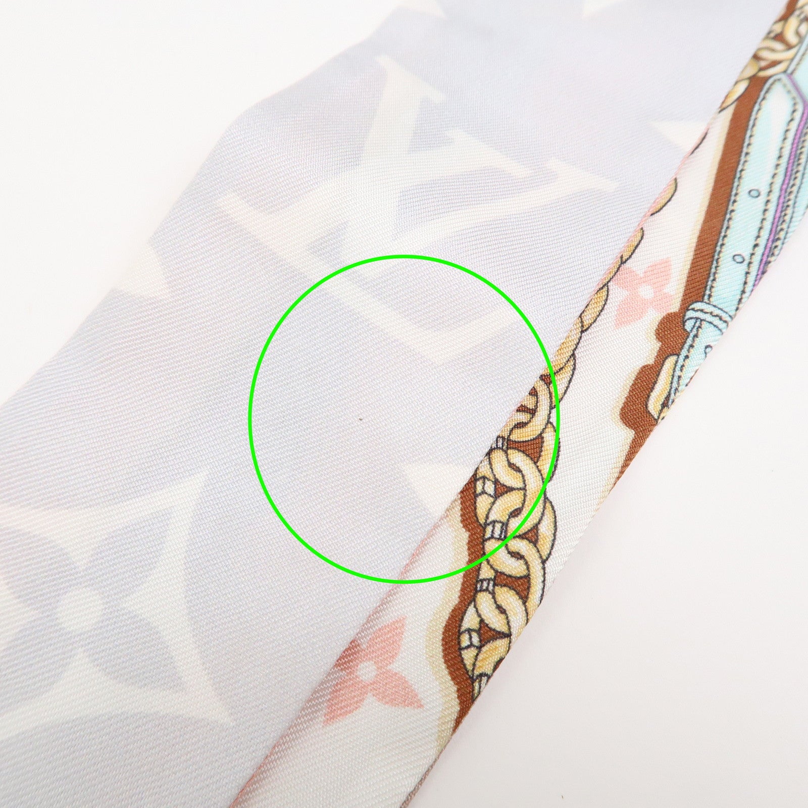 Louis Vuitton Monogram Bandeau BB Ultimate Silk 100% Scarf M78819