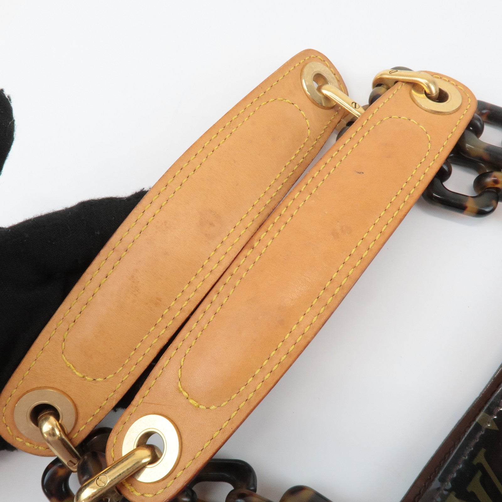 Louis Vuitton Monogram Vinyl Cabas Ambre MM Tote Bag M92501 Used