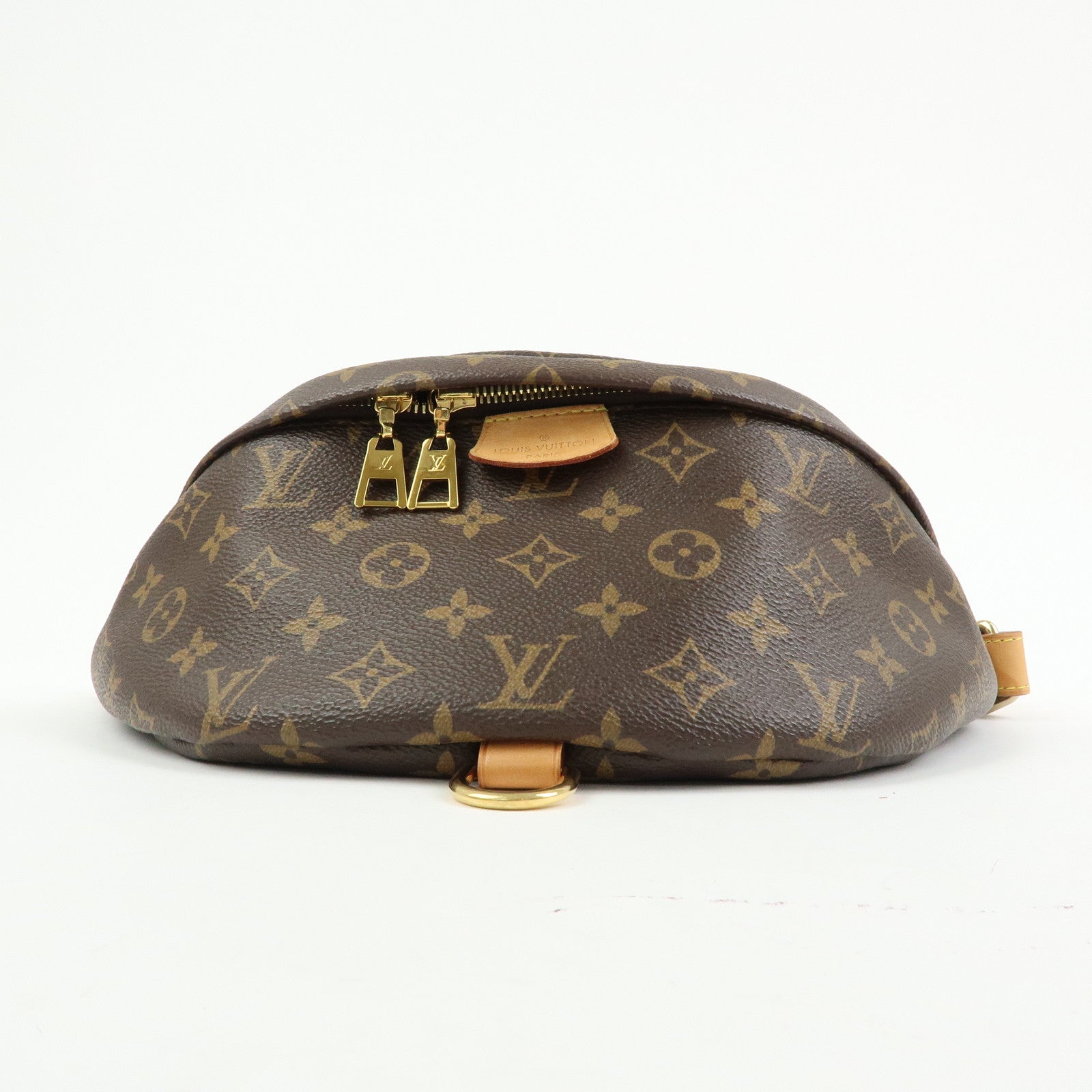 Louis Vuitton Monogram Bum Bag Crossbody Shoulder Bag Brown M43644