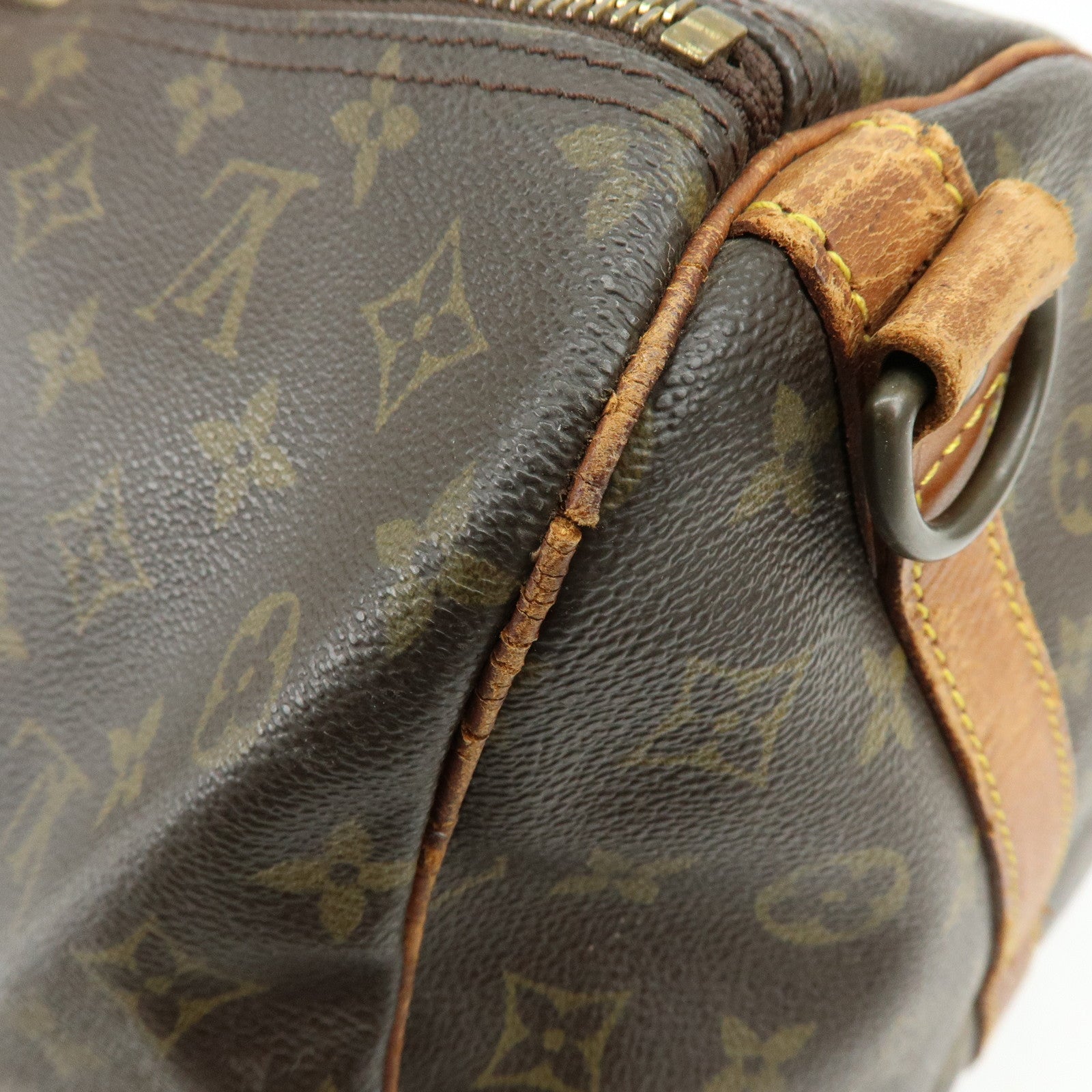 Louis Vuitton Monogram Keep All Bandouliere 60 Boston Bag M41412
