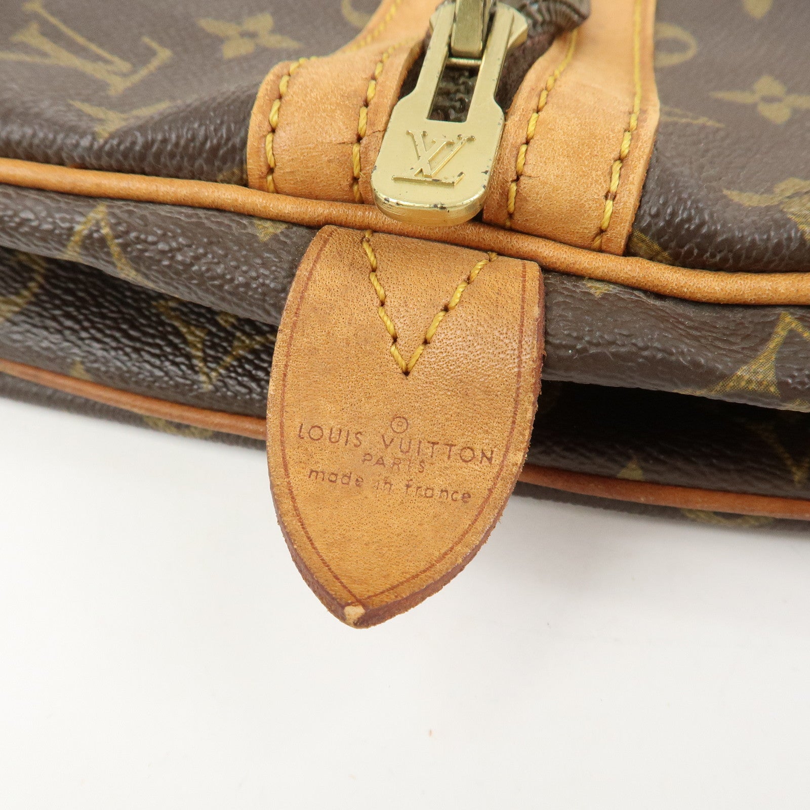 Louis Vuitton Monogram Sac Souple 45 Boston Bag Brown M41624