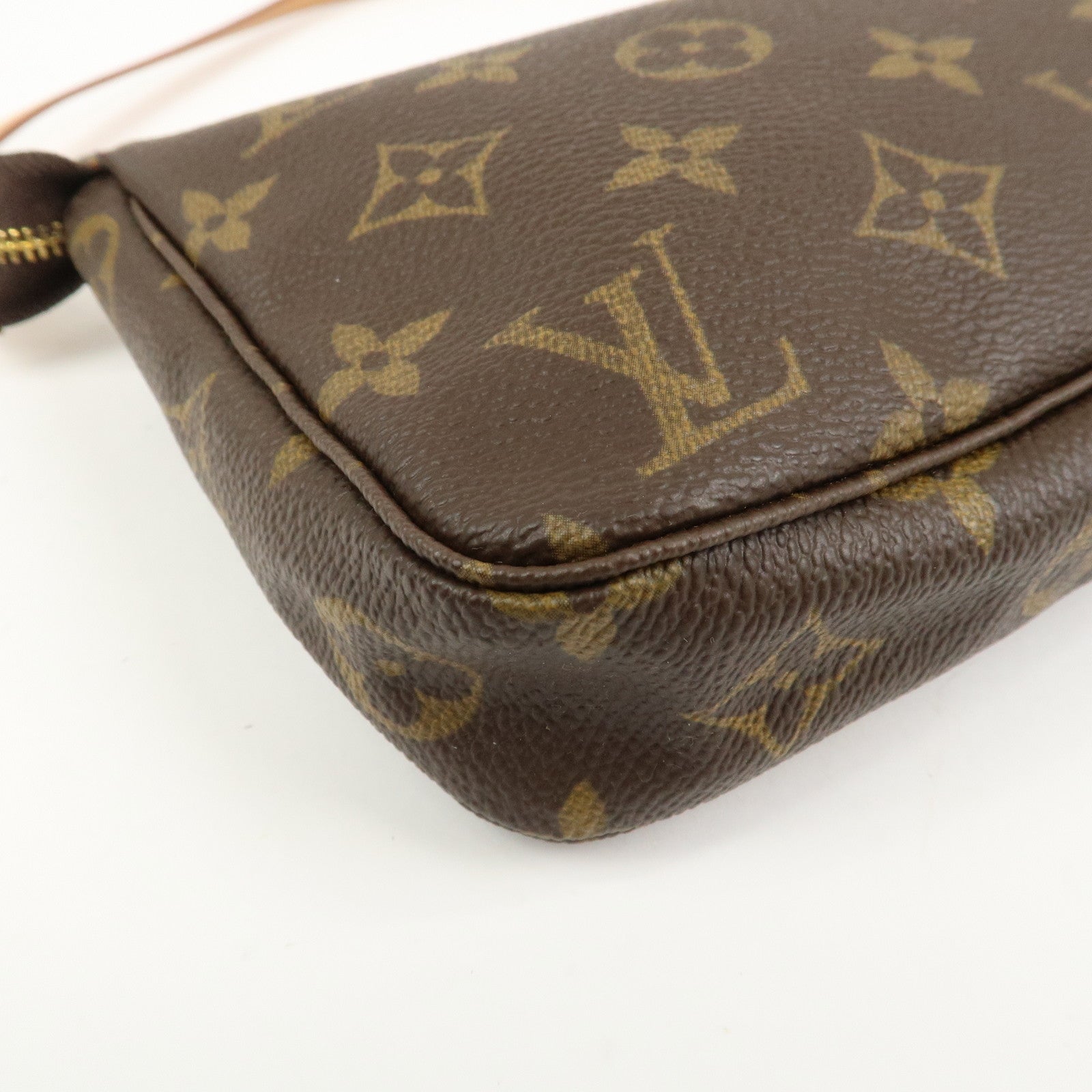 Louis Vuitton Monogram Pochette Accessoires Pouch Hand Bag M51980