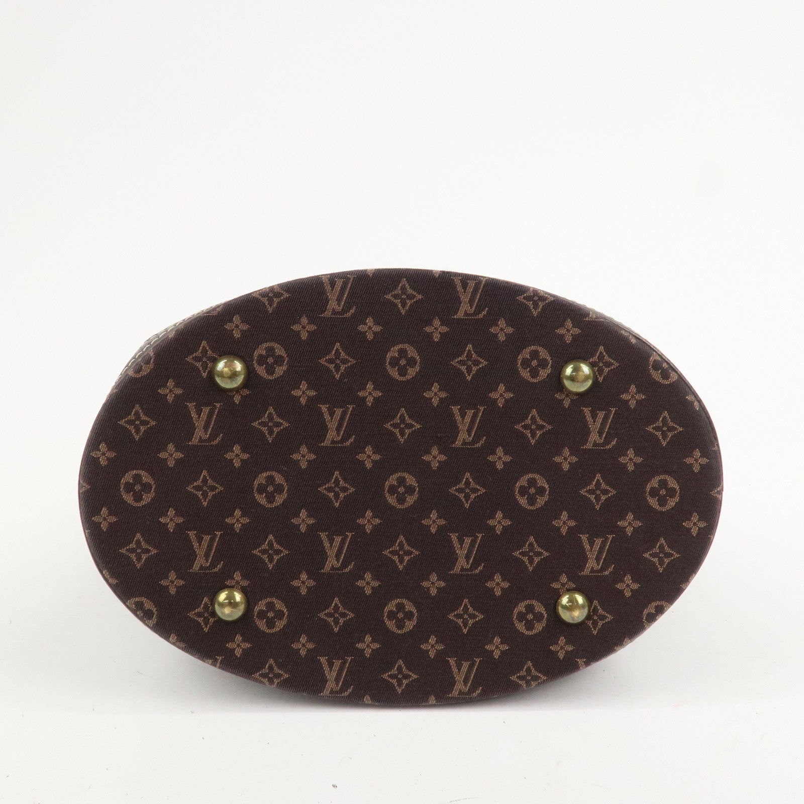 Louis Vuitton Monogram Idylle Mini Lin Bucket PM Hand Bag M95226