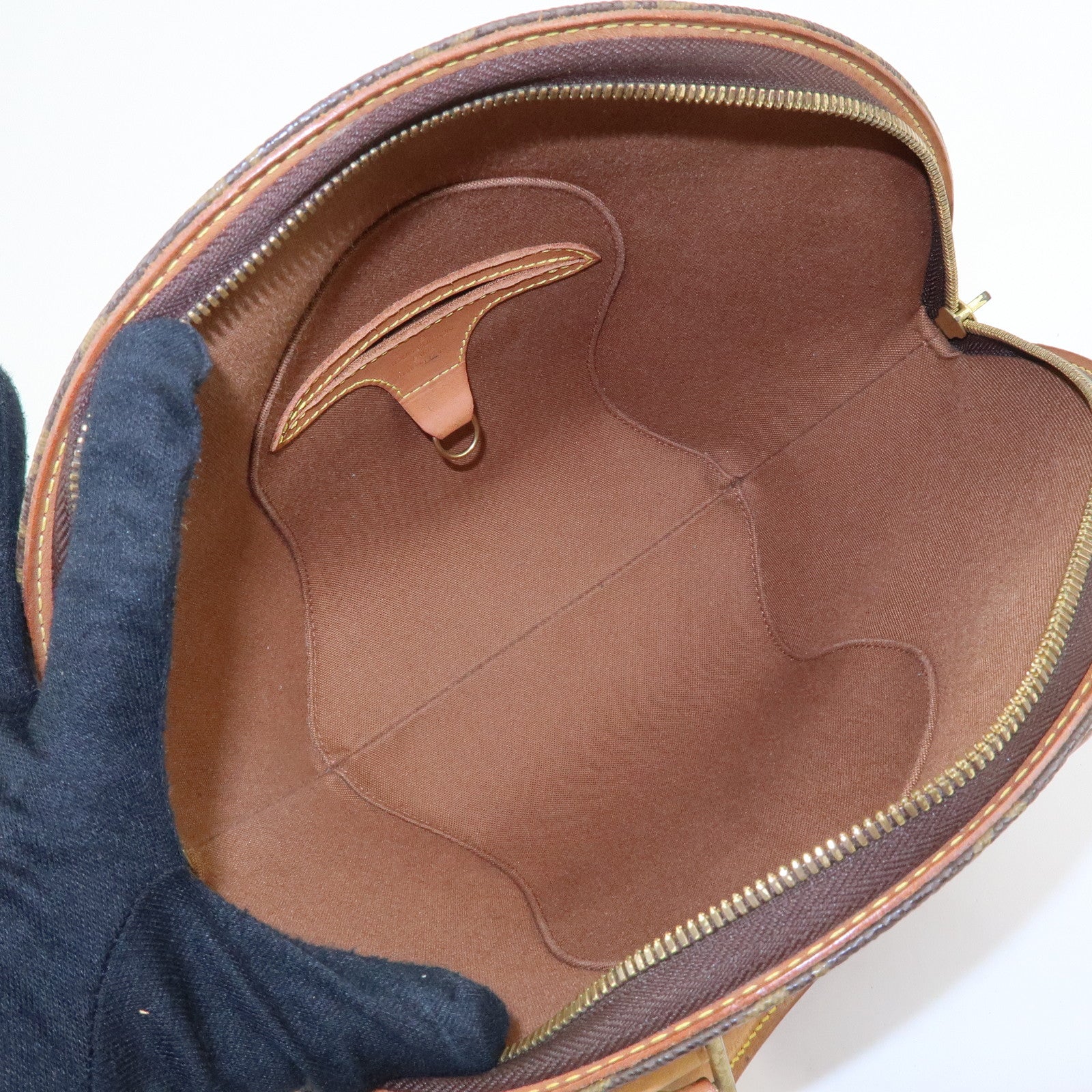Louis Vuitton Monogram Ellipse PM Hand Bag Brown M51127