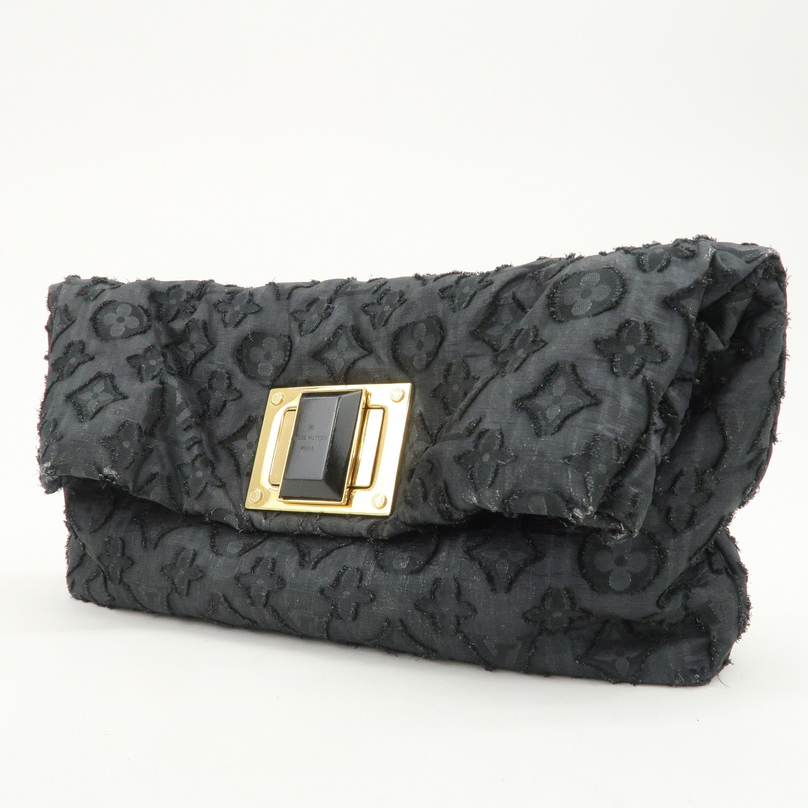 Louis Vuitton Monogram Silk Pochette Altair Clutch Bag M94268