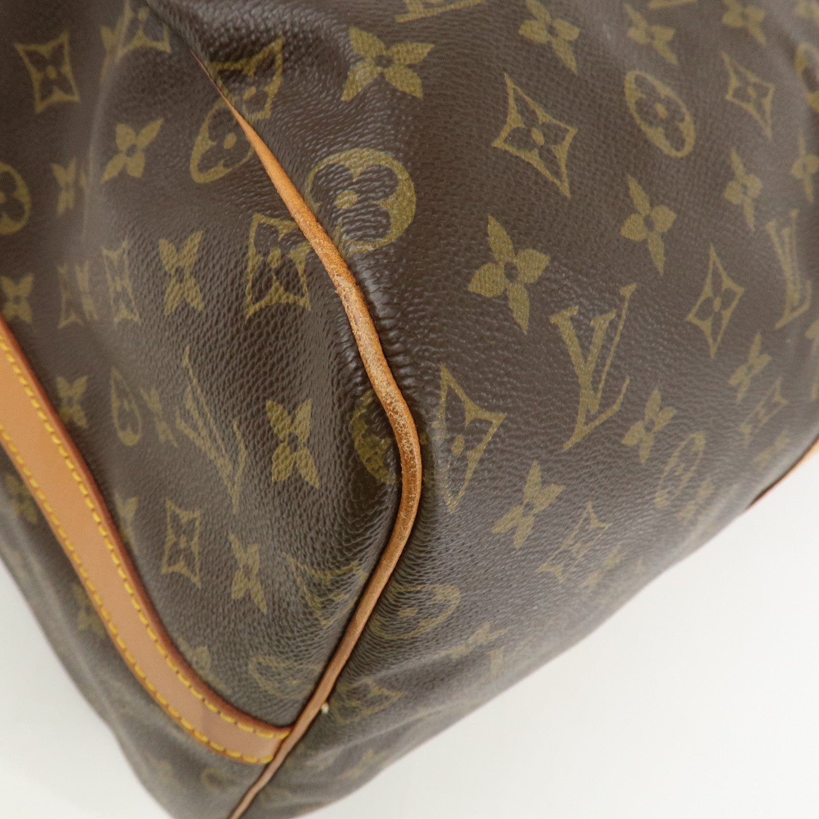 Louis Vuitton Monogram Keep All Bandouliere 55 Boston Bag M41414 Used
