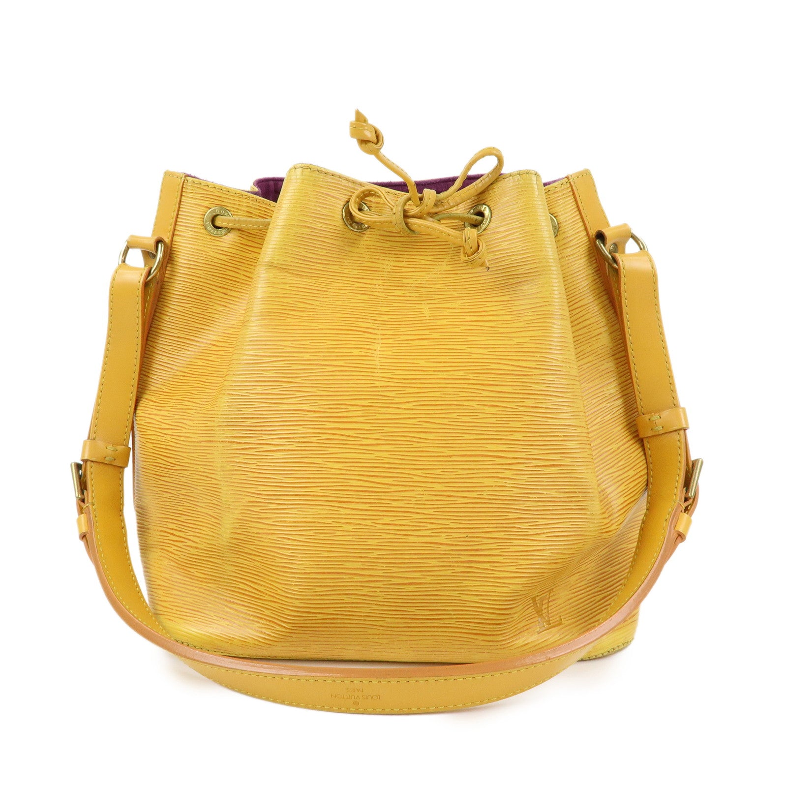 Louis Vuitton Epi Petit Noe Shoulder Bag Tassili Yellow M44109