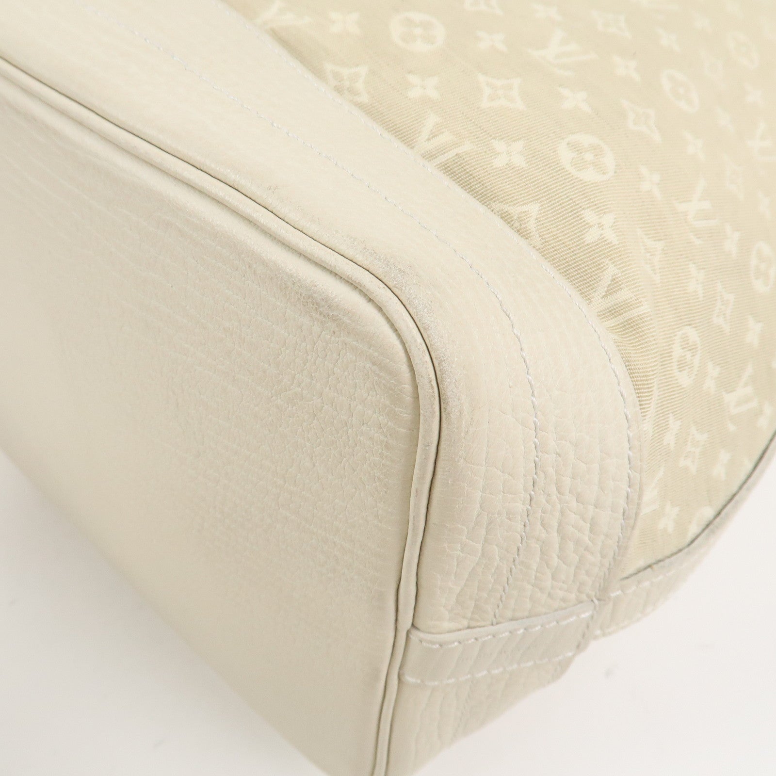 Louis Vuitton Monogram Mini Lin Leather Noe Shoulder Bag M95315