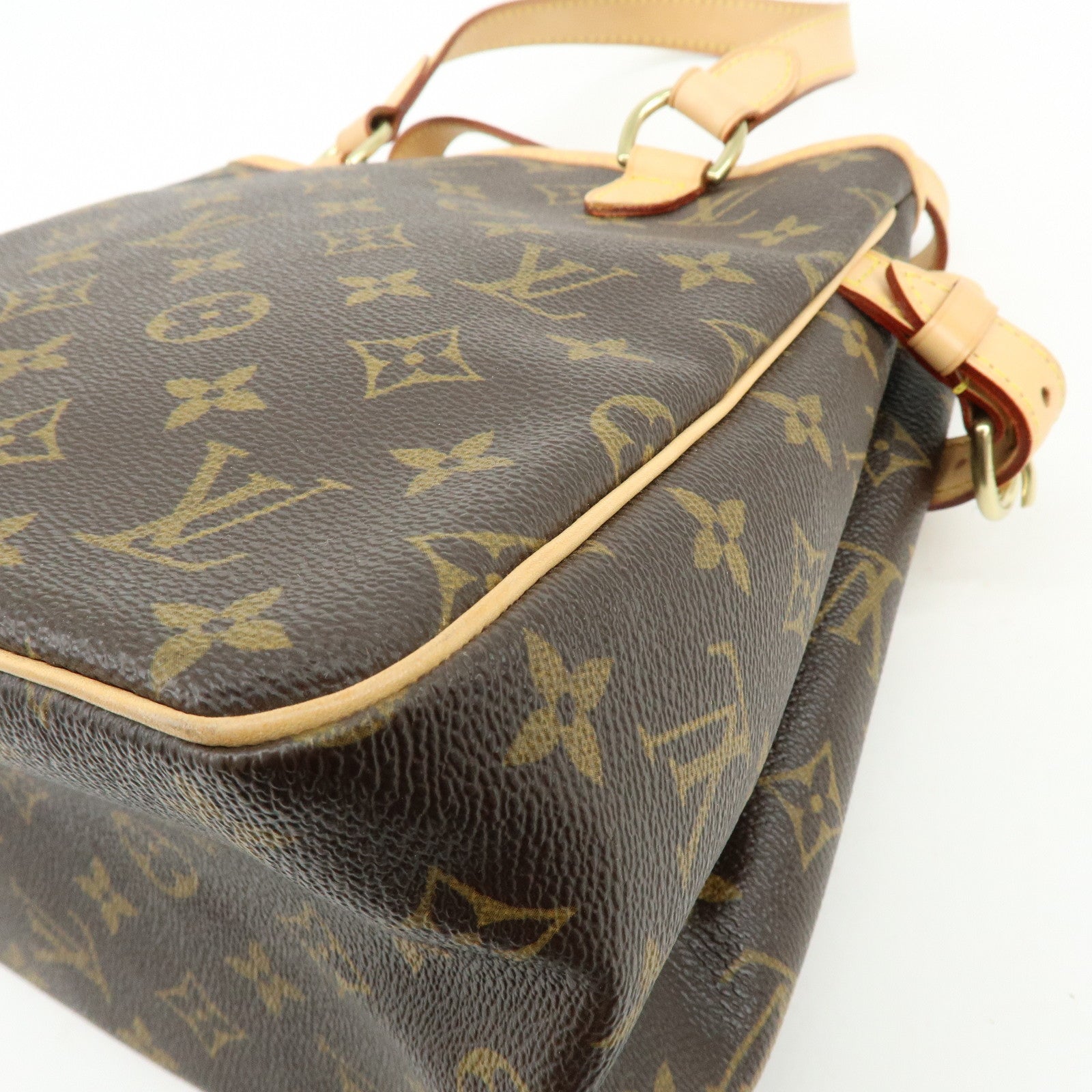 Louis Vuitton Monogram Batignolles Tote Bag Hand Bag Brown M51156