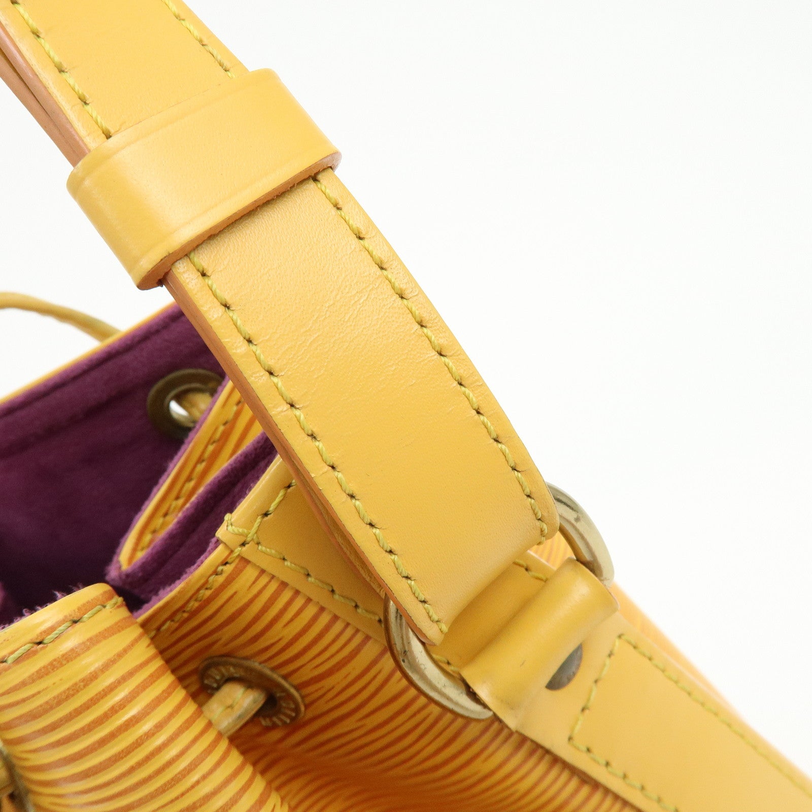 Louis Vuitton Epi Petit Noe Shoulder Bag Tassili Yellow M44109