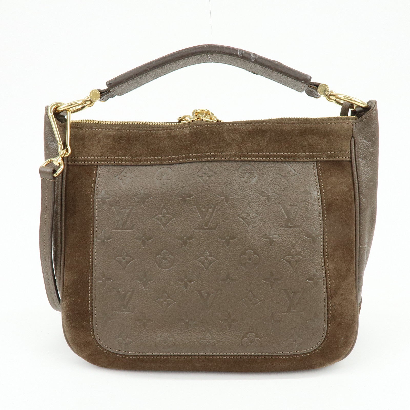 Louis Vuitton Monogram Empreinte Audacieuse PM Hand Bag M94175