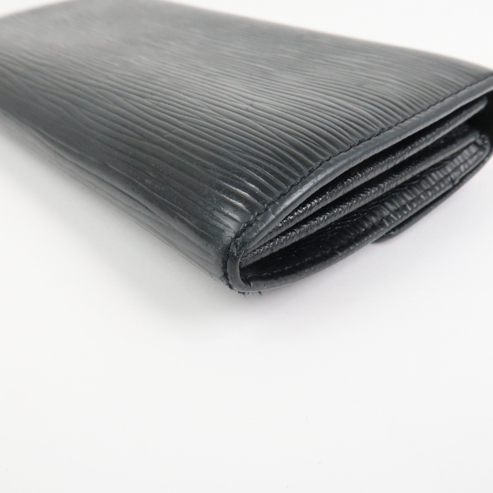 Louis Vuitton Epi Portefeuille Sarah Wallet Noir Black M63742