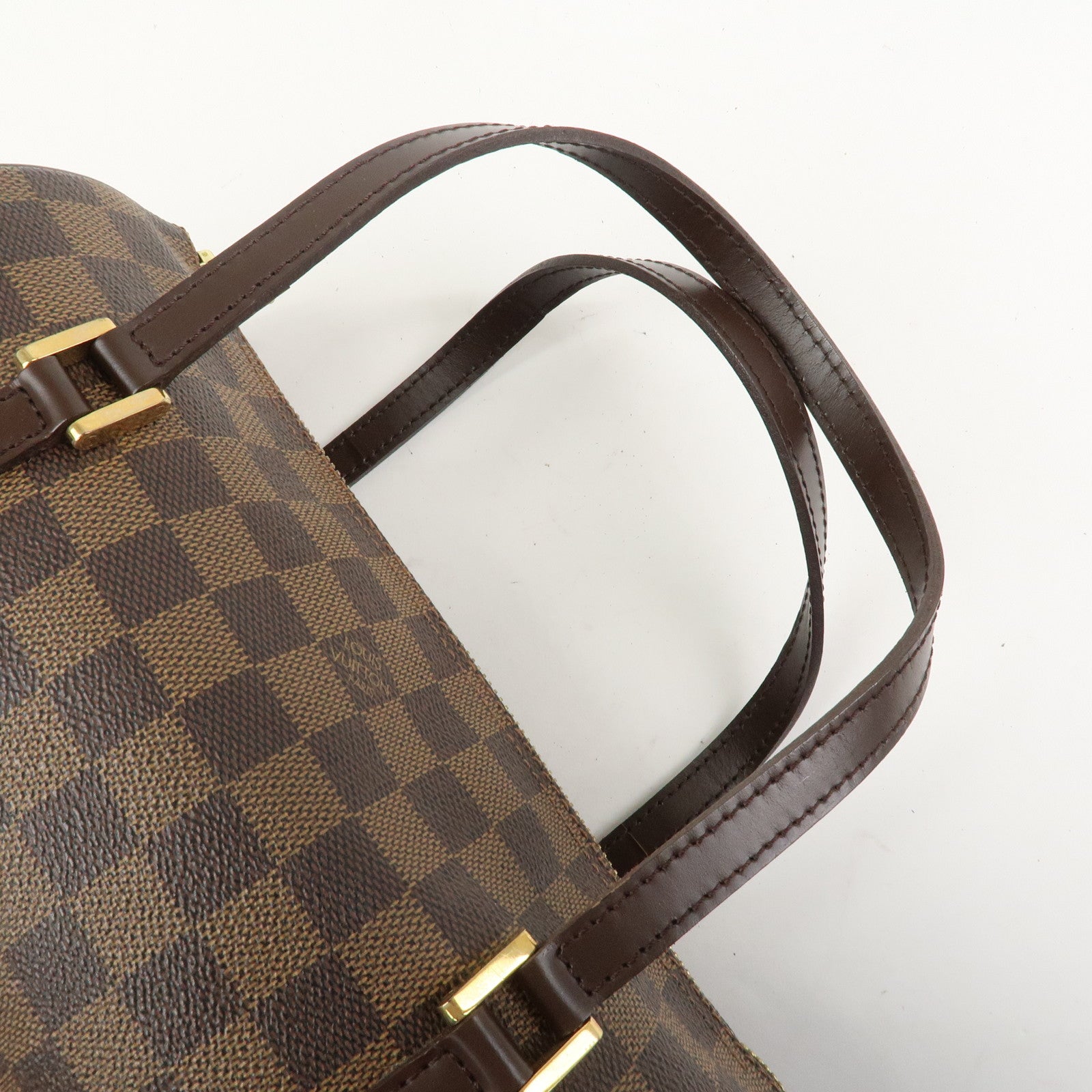 Louis Vuitton Damier Ebene Papillon 26 Hand Bag Brown N51304