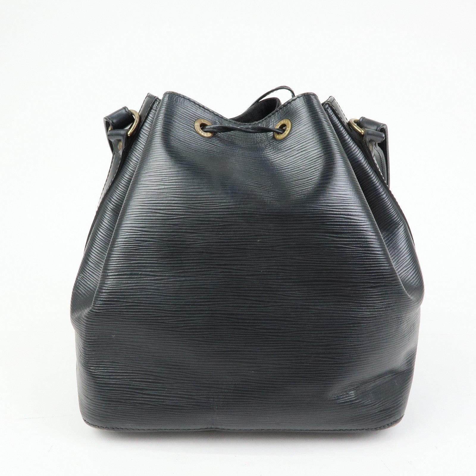 Louis Vuitton Epi Petit Noe Leather Shoulder Bag Noir Black M59012