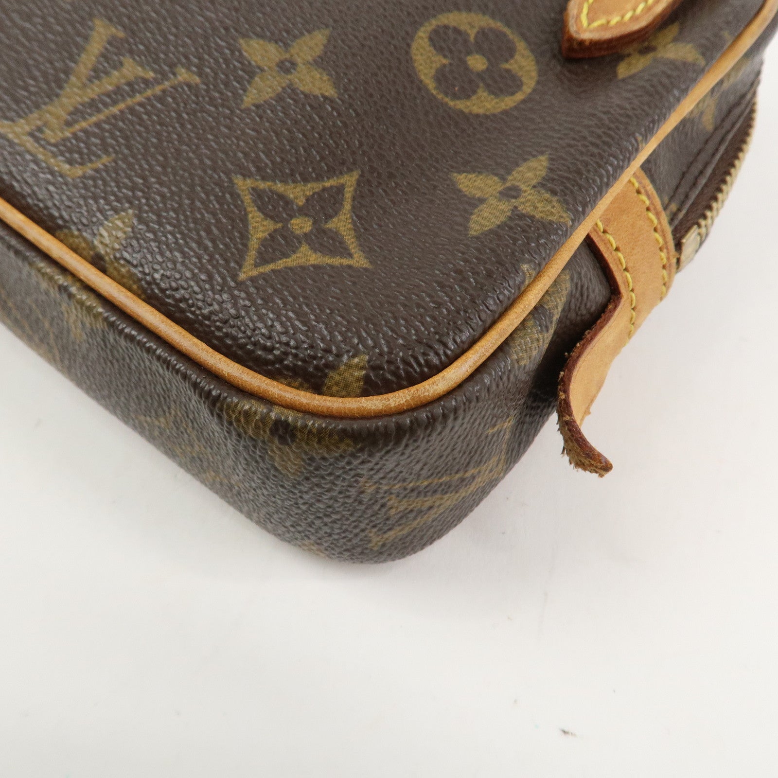 Louis Vuitton Monogram Pochette Marly Bandouliere Bag Brown M51828
