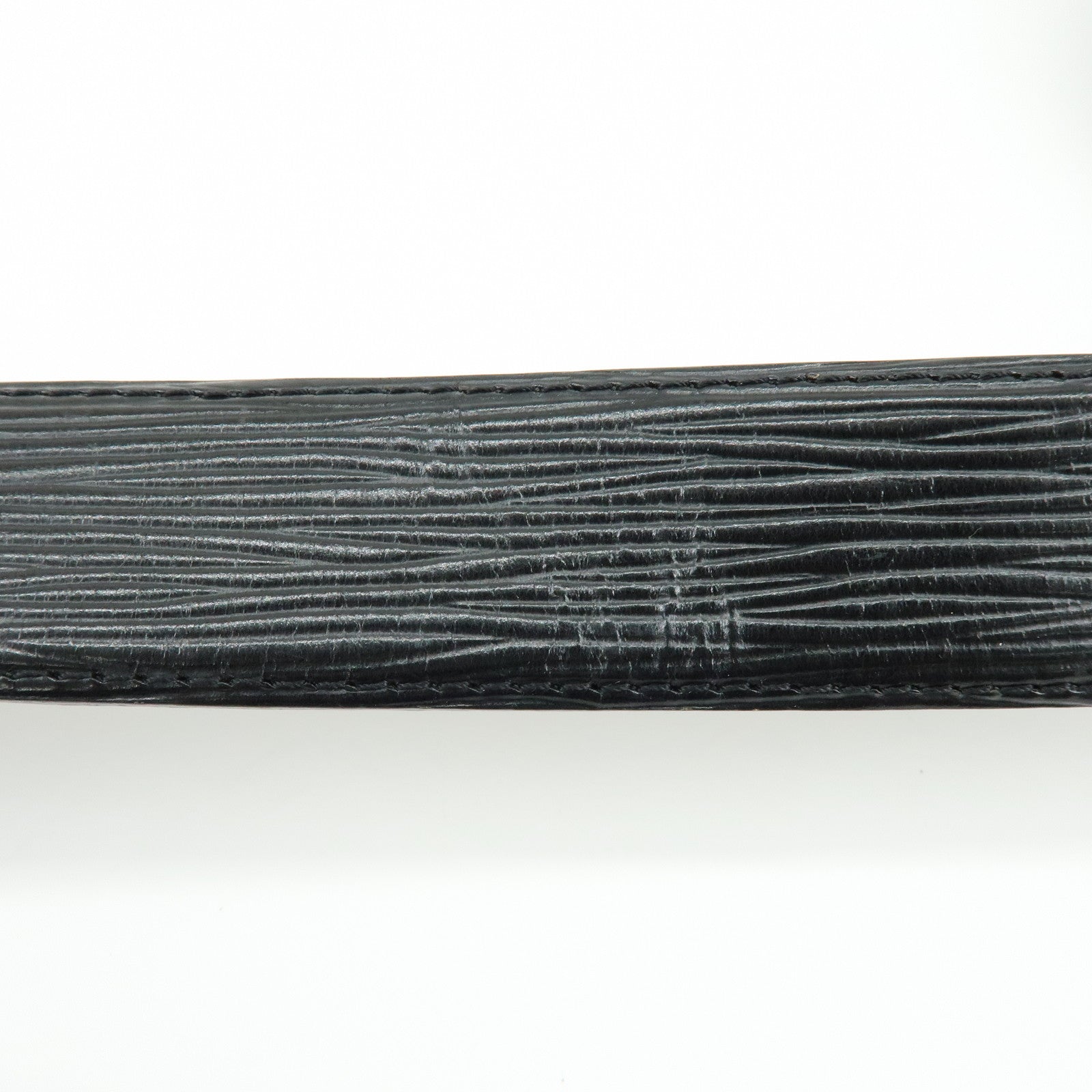 Louis Vuitton Epi Leather Ceinture Classic Belt Noir M6832